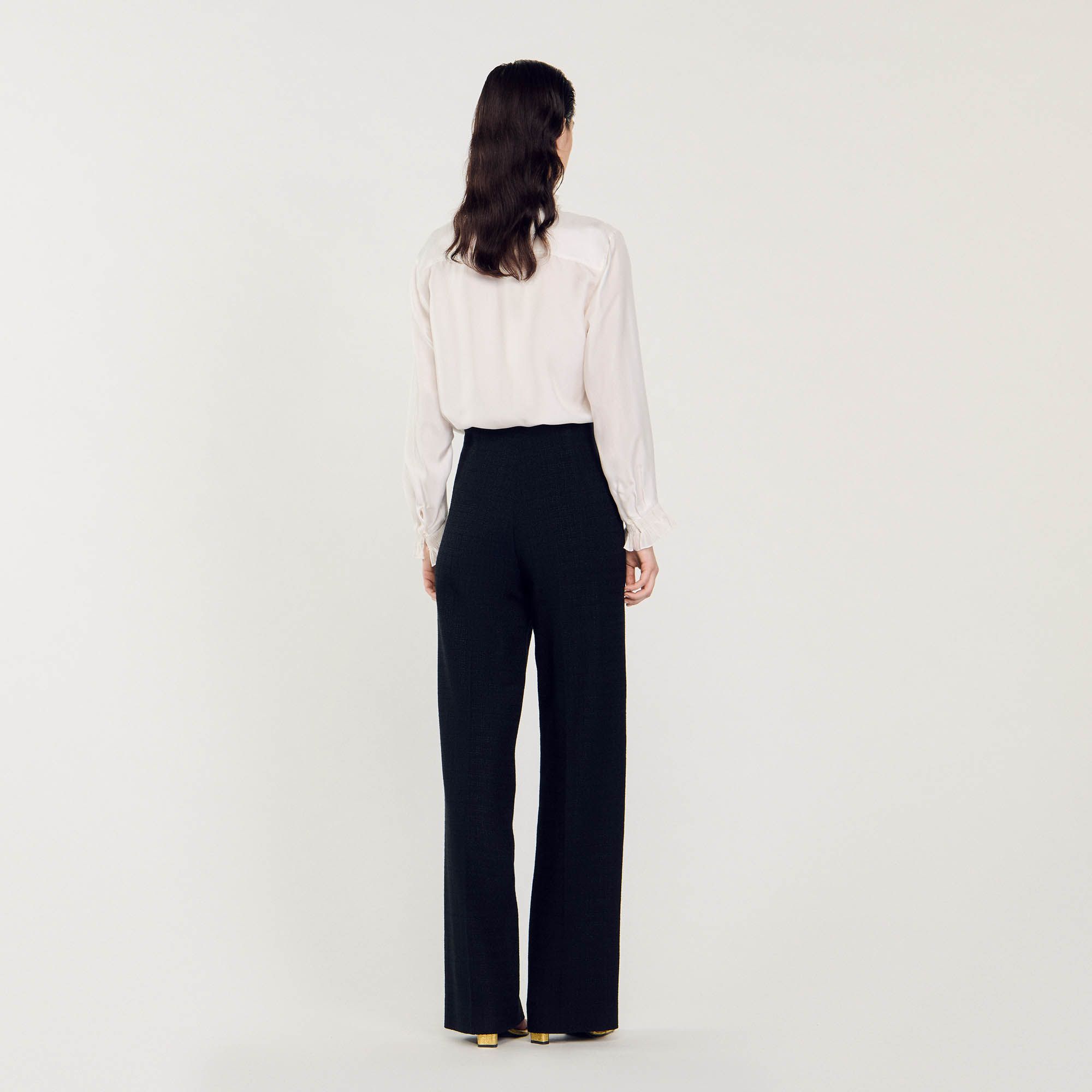 Quần vải tweed
