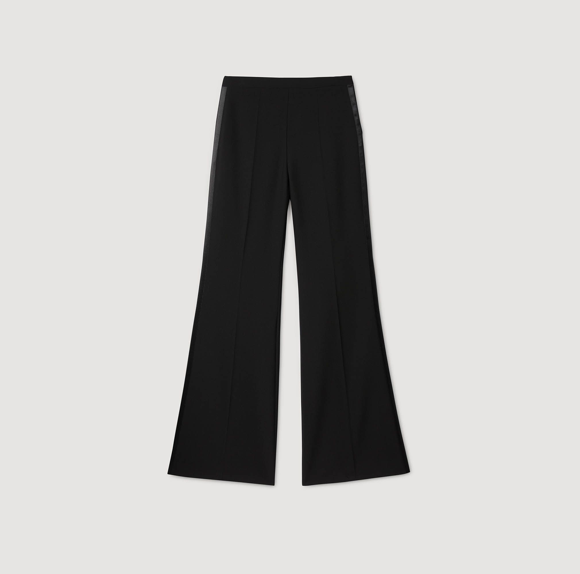 Quần tây satin stripe