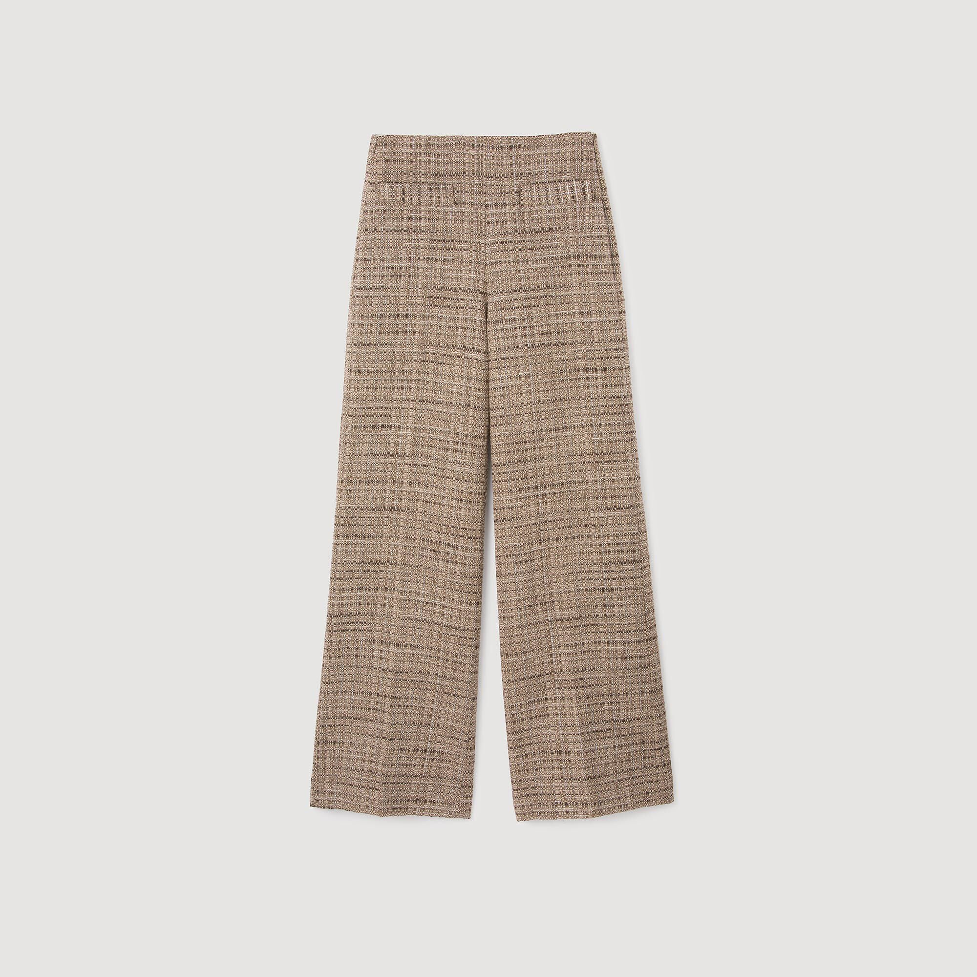 Sandro - Quần tweed hoạ tiết