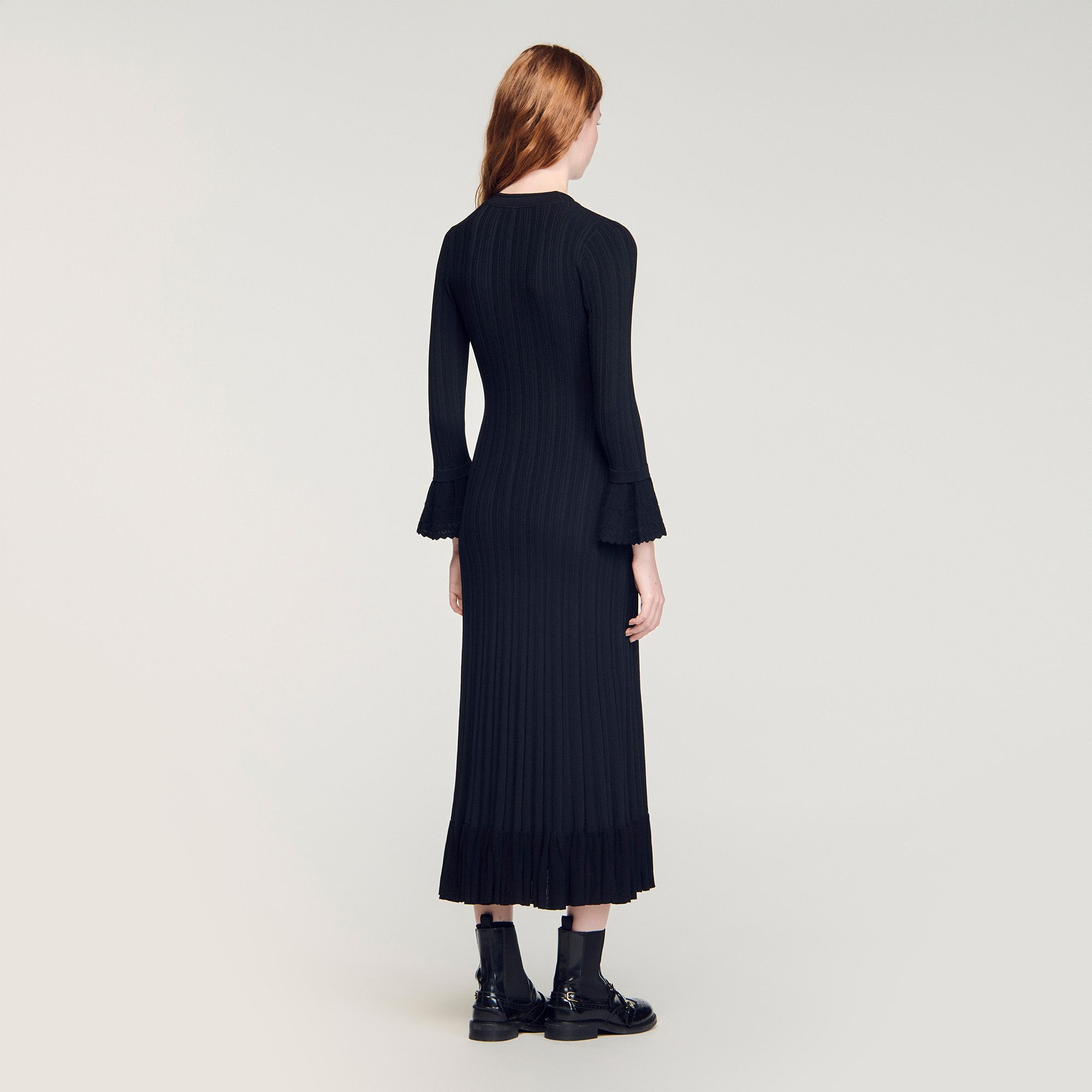 Đầm maxi dệt kim