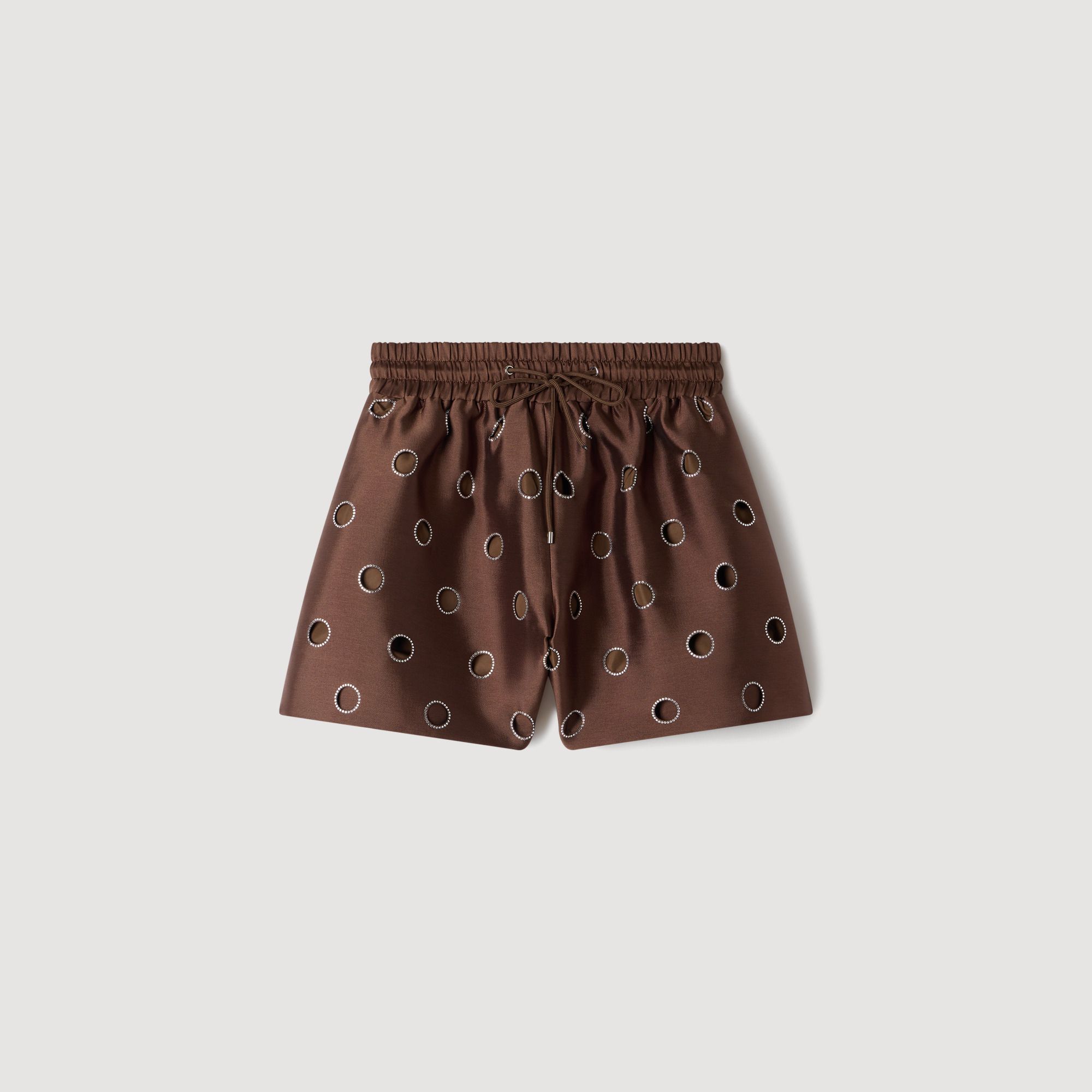 Quần short đính đá