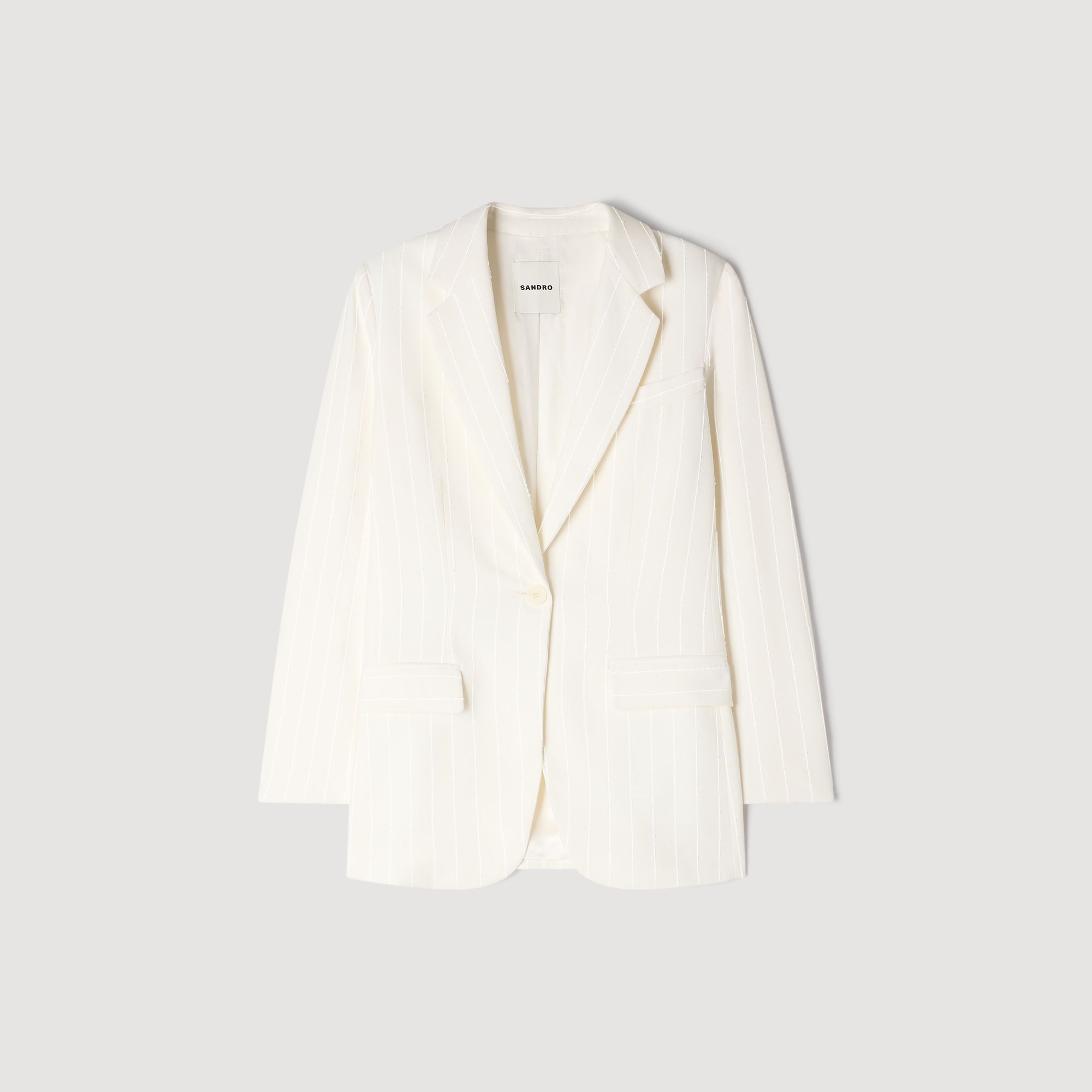Sandro - Áo suit đính sequin
