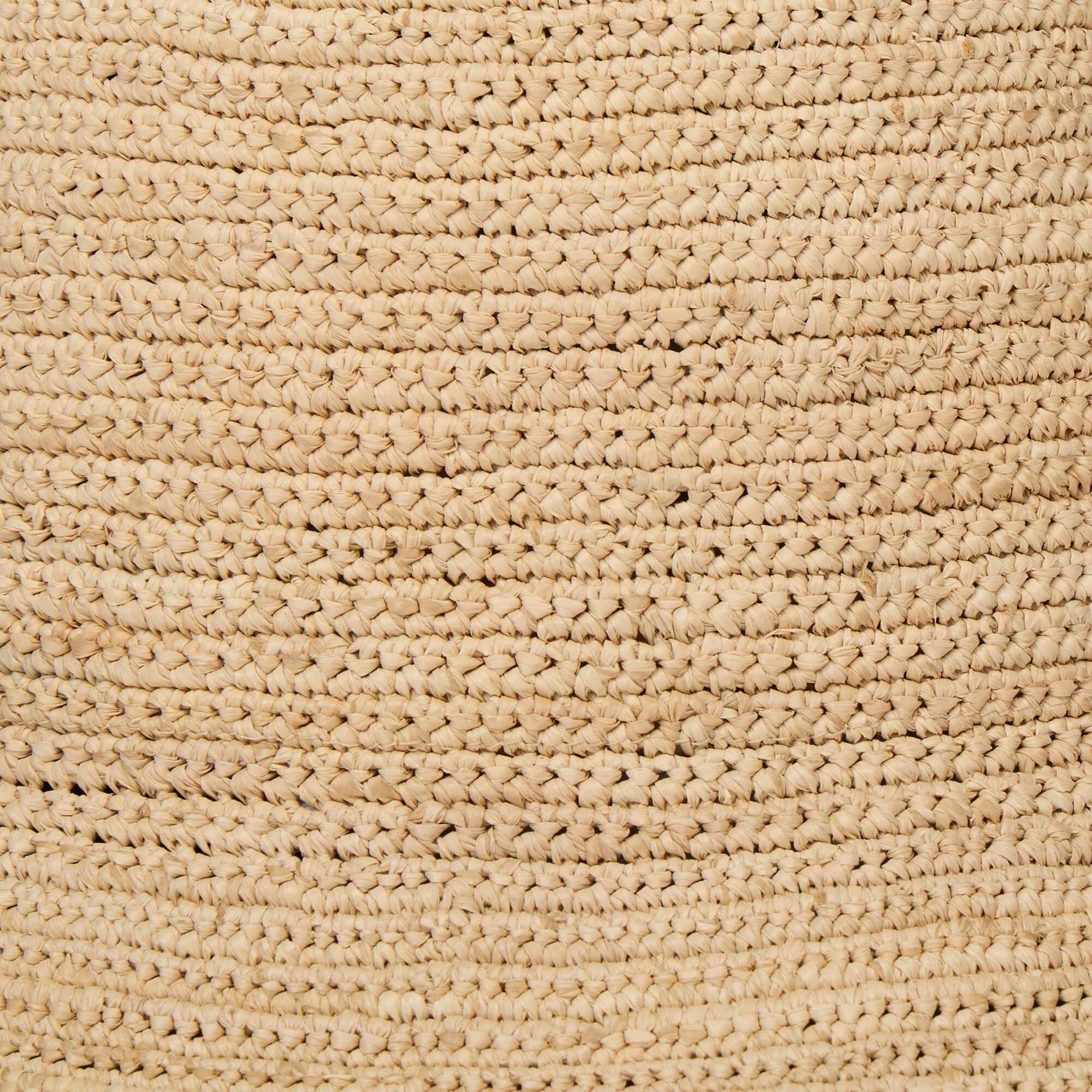 Mũ bucket đan sợi raffia