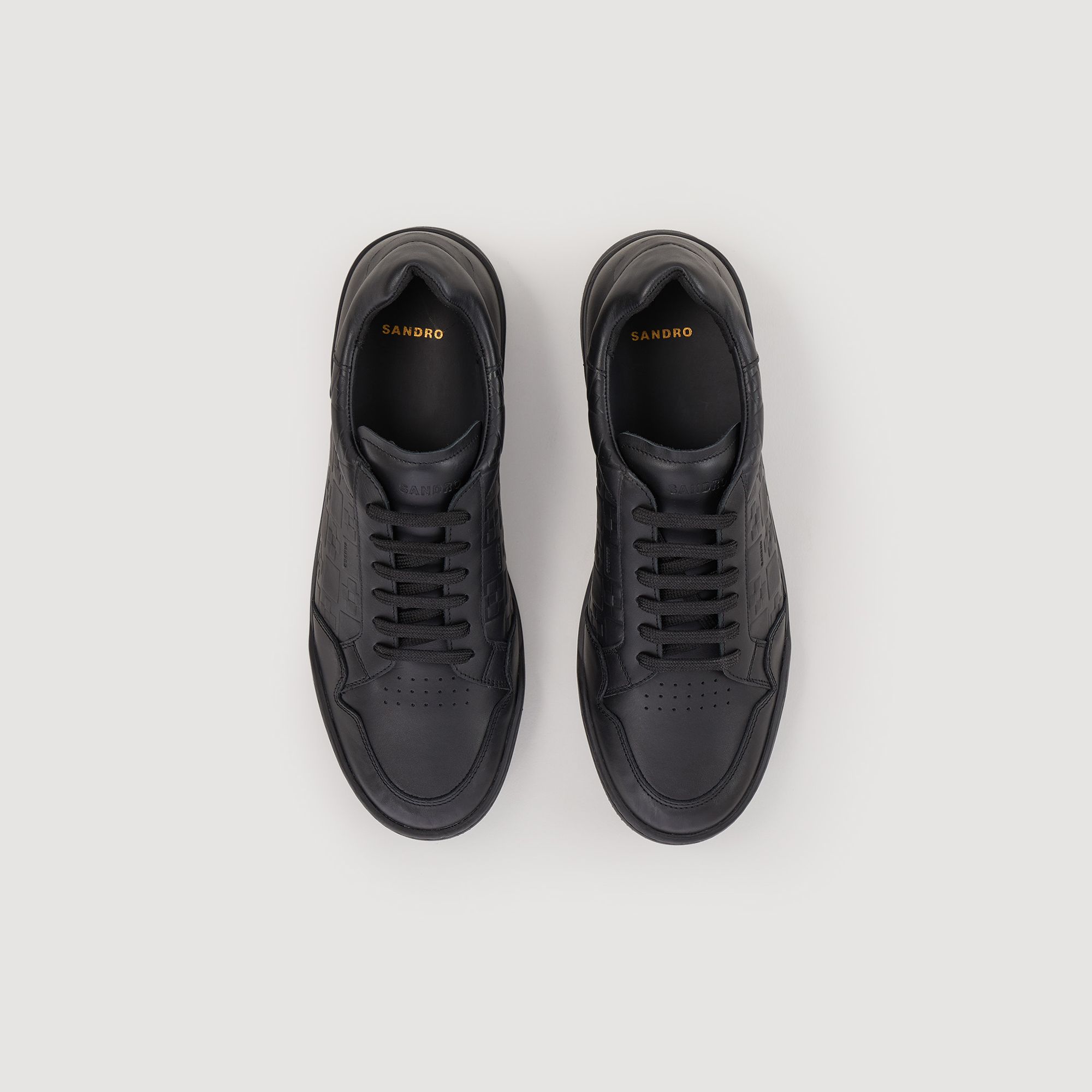 Sandro - Giày sneaker da Square Cross