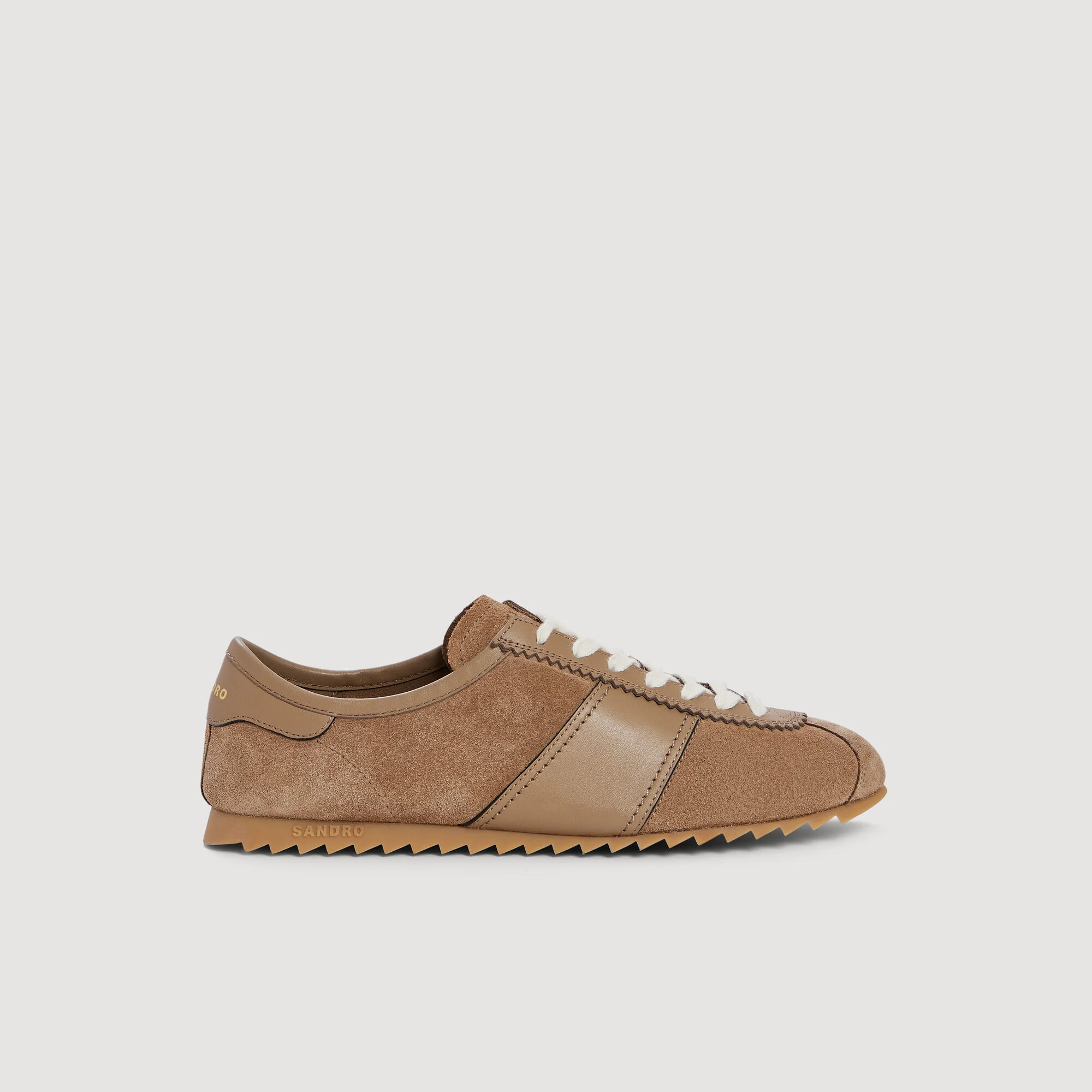 Sandro - Giày thể thao phối da suede