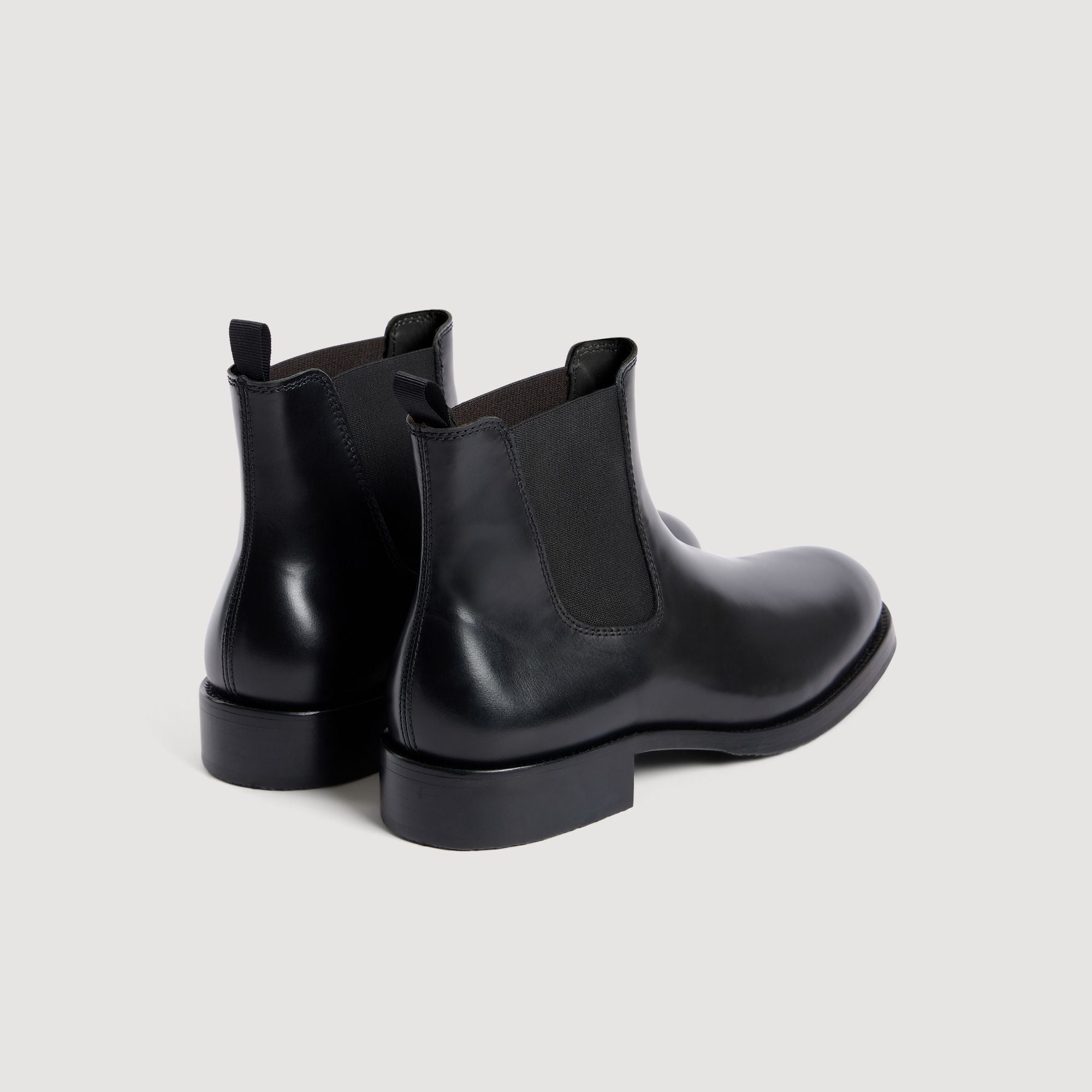 Boots Chelsea da trơn