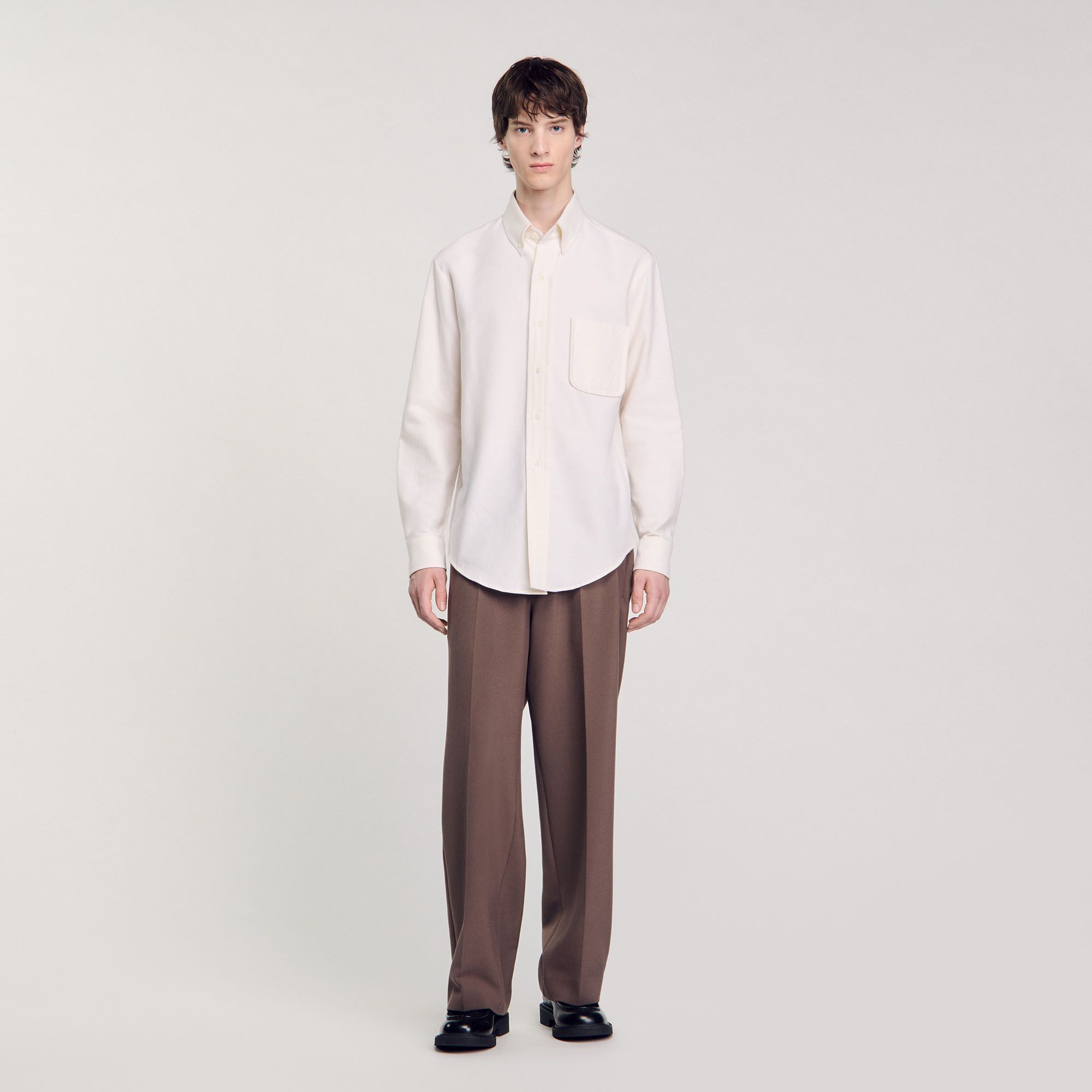 Sandro - Áo sơ mi oxford