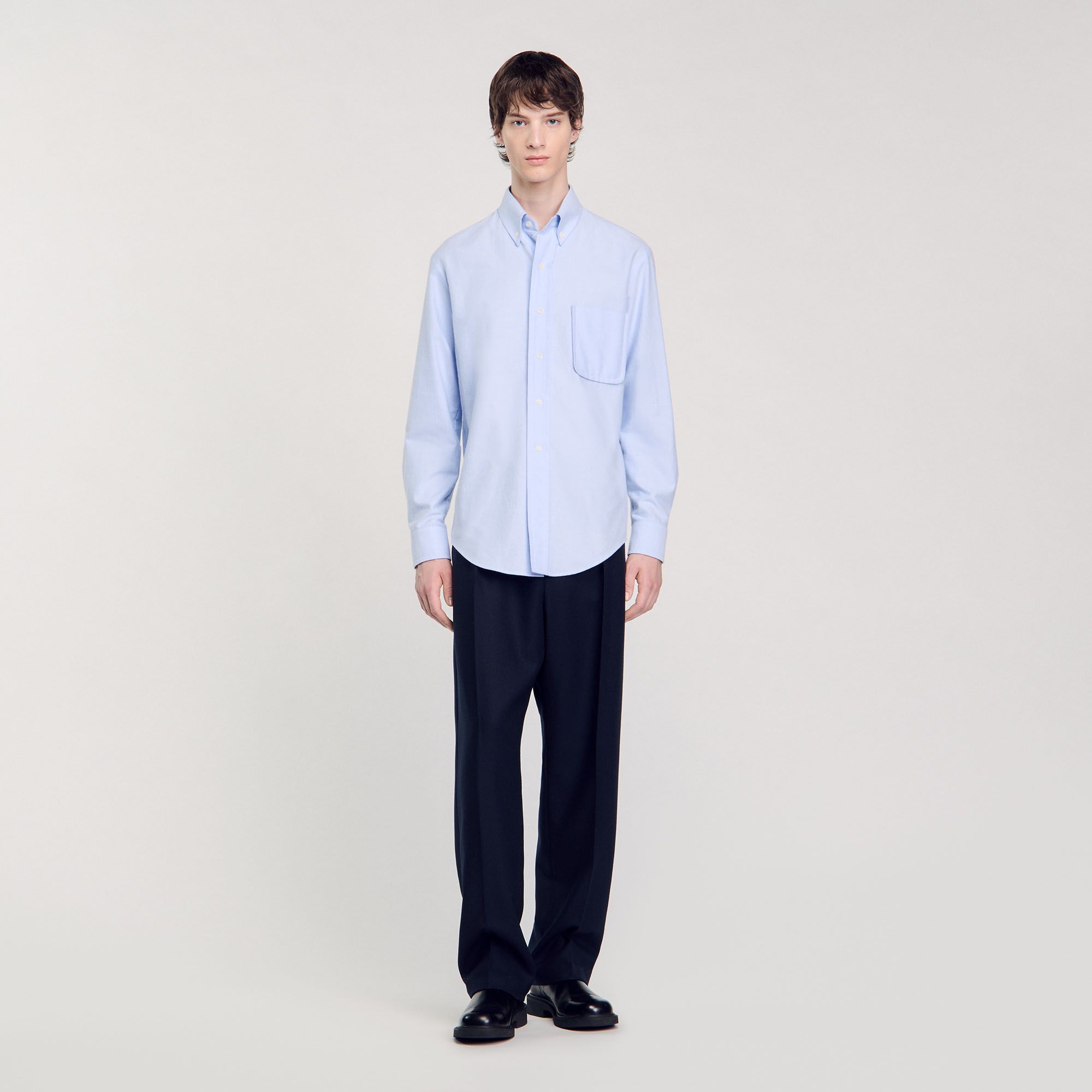 Sandro - Áo sơ mi oxford