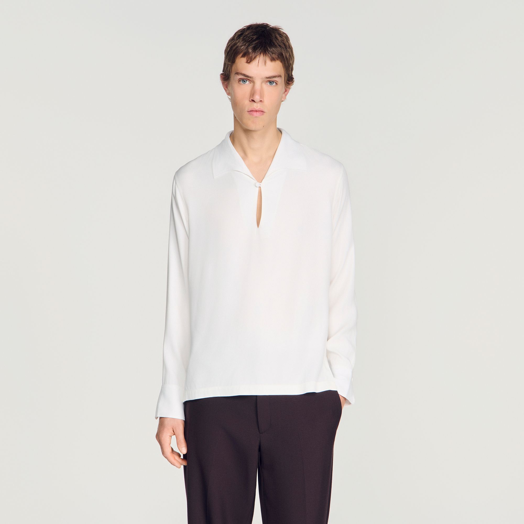 Sandro - Áo sơ mi dáng tunic