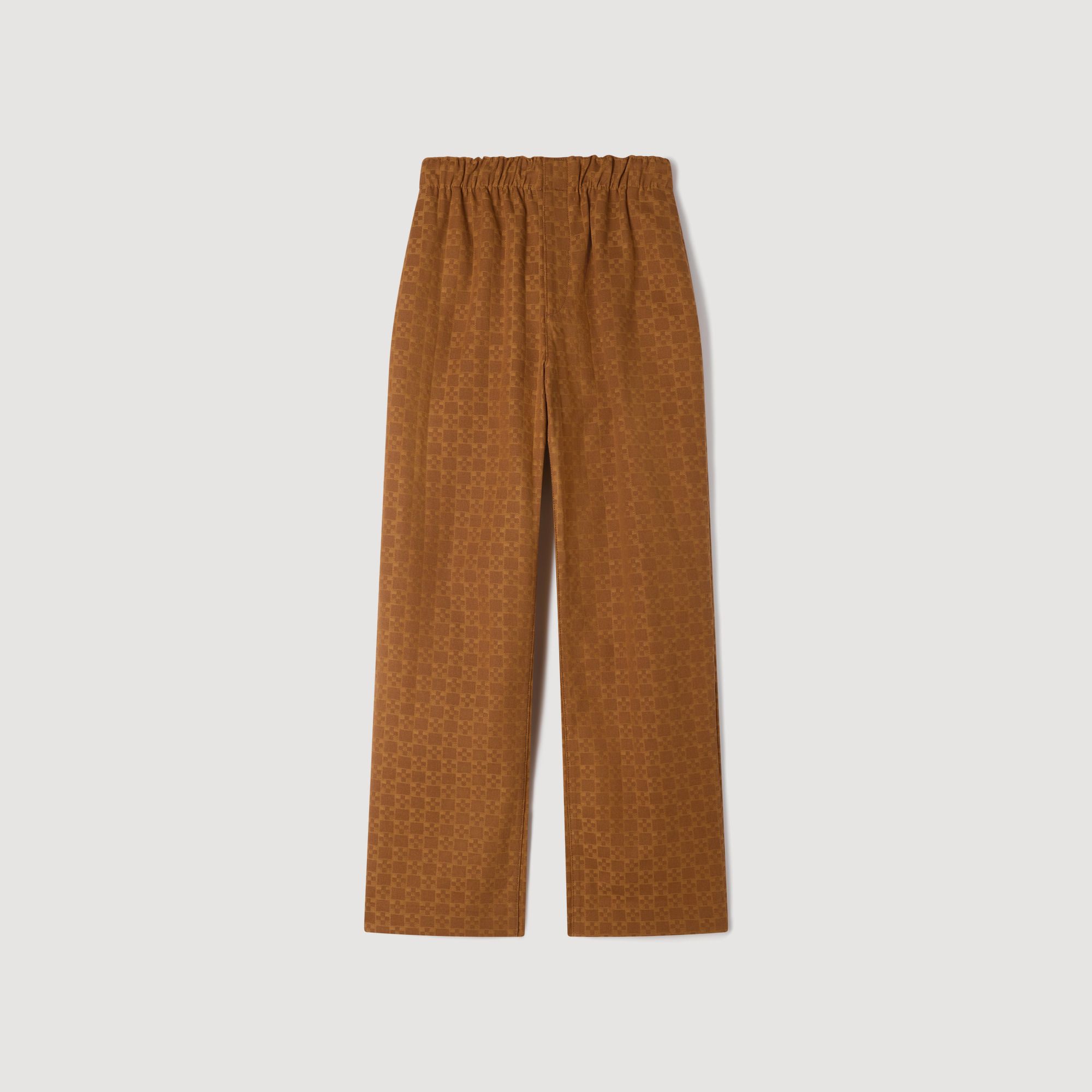 Quần jeans ống rộng Square Cross