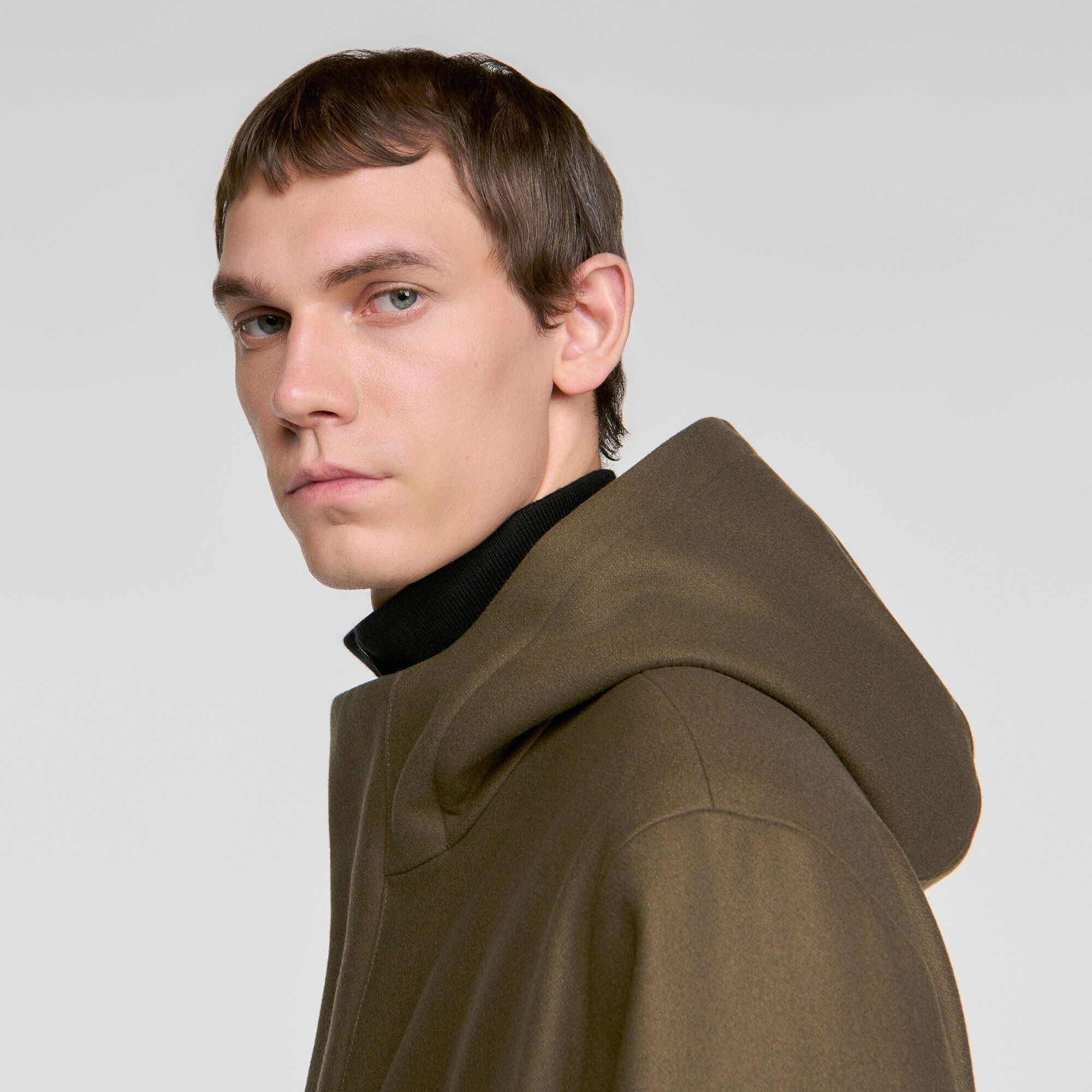 Áo parka len và cashmere