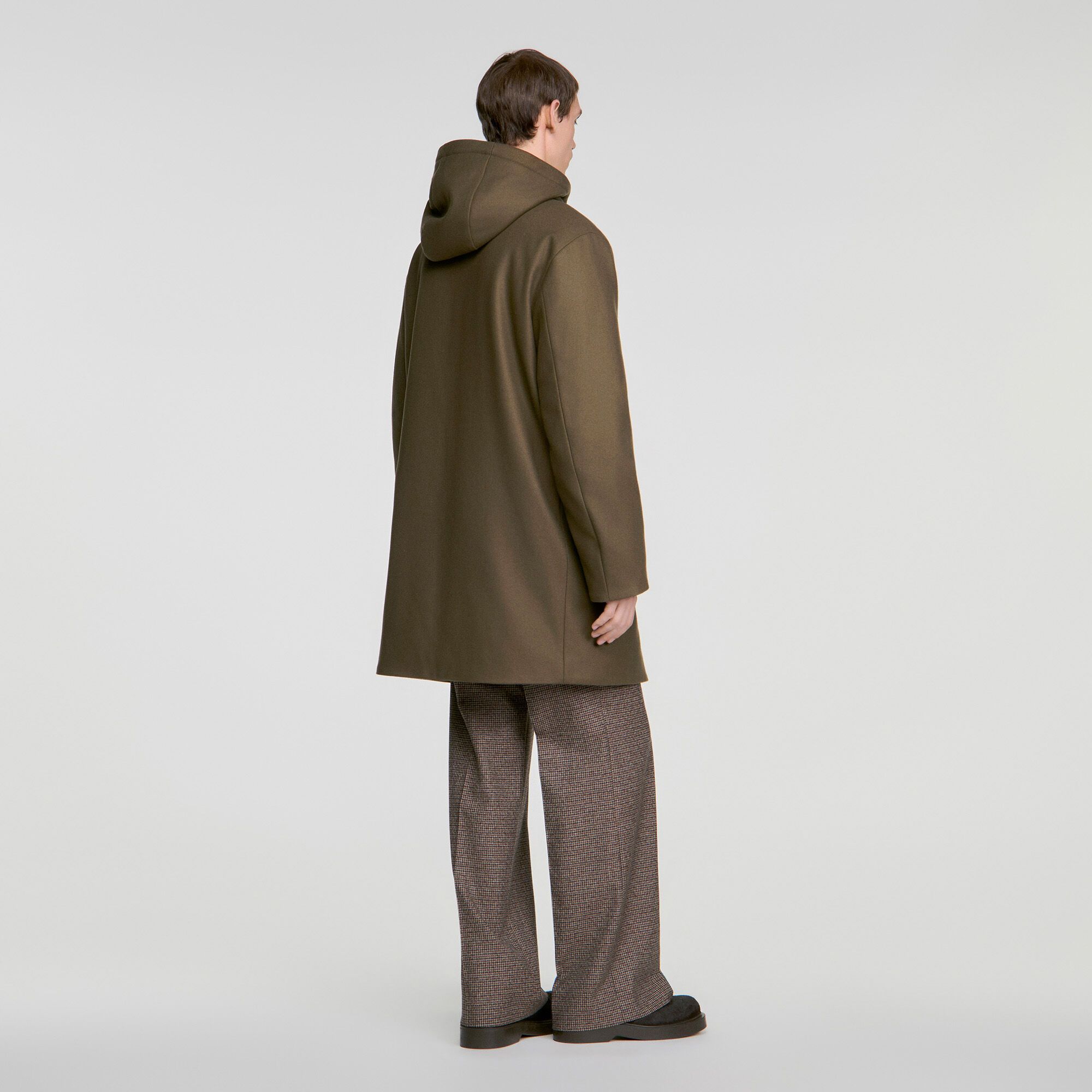 Áo parka len và cashmere