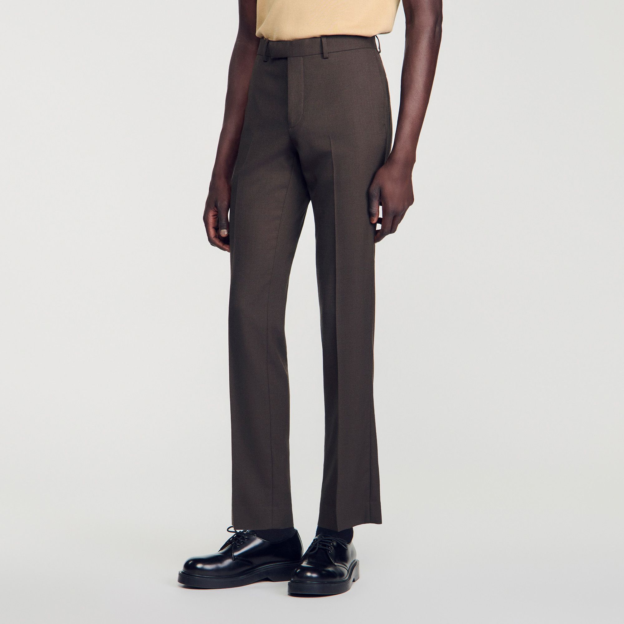 Sandro - Quần suit len