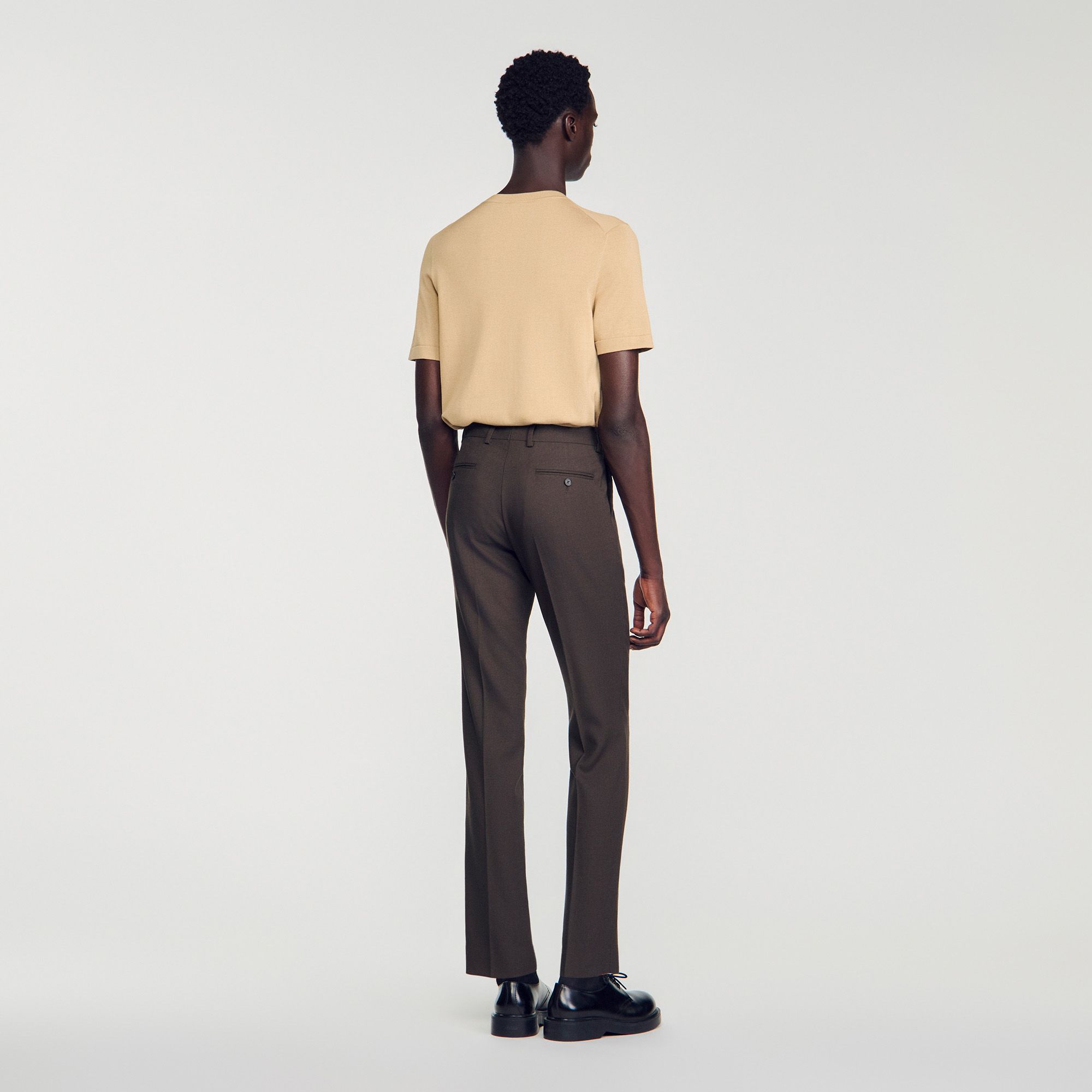 Sandro - Quần suit len