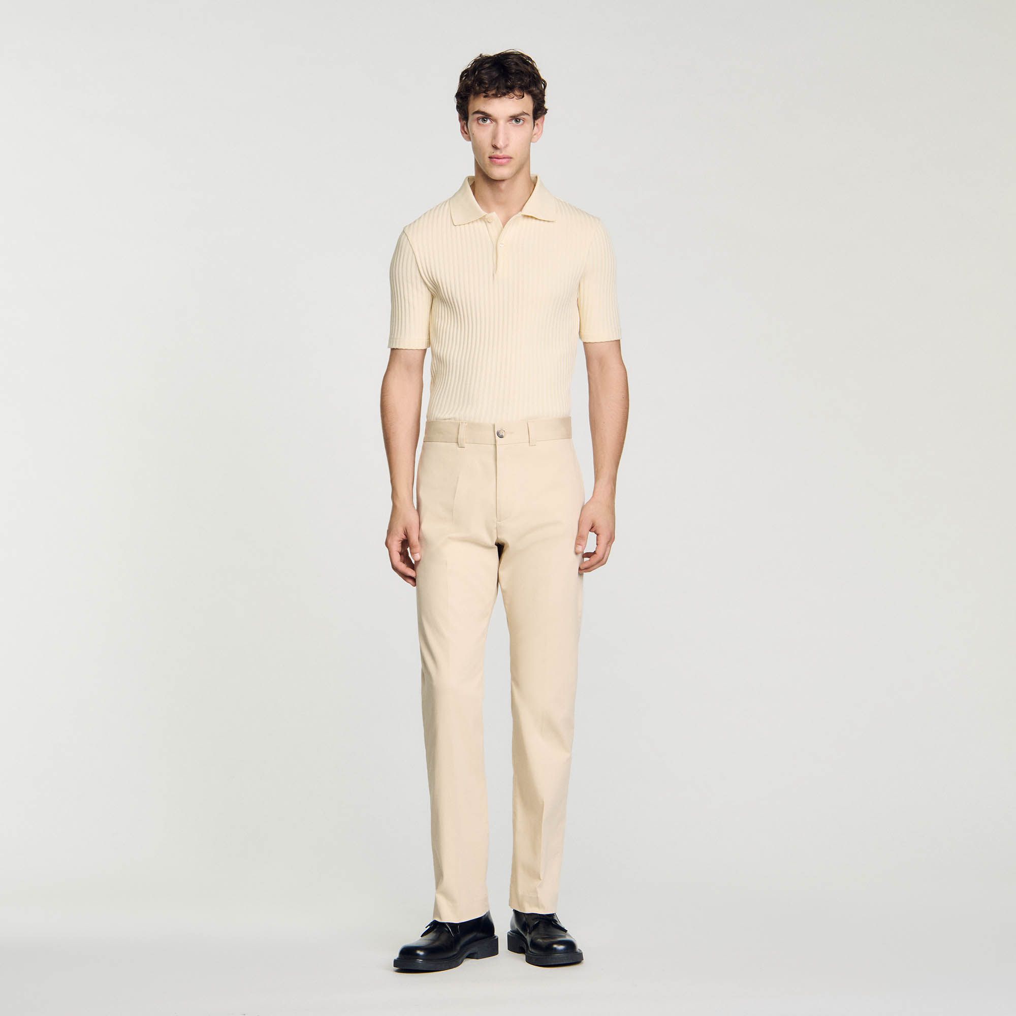 Sandro - Quần chinos ống suông