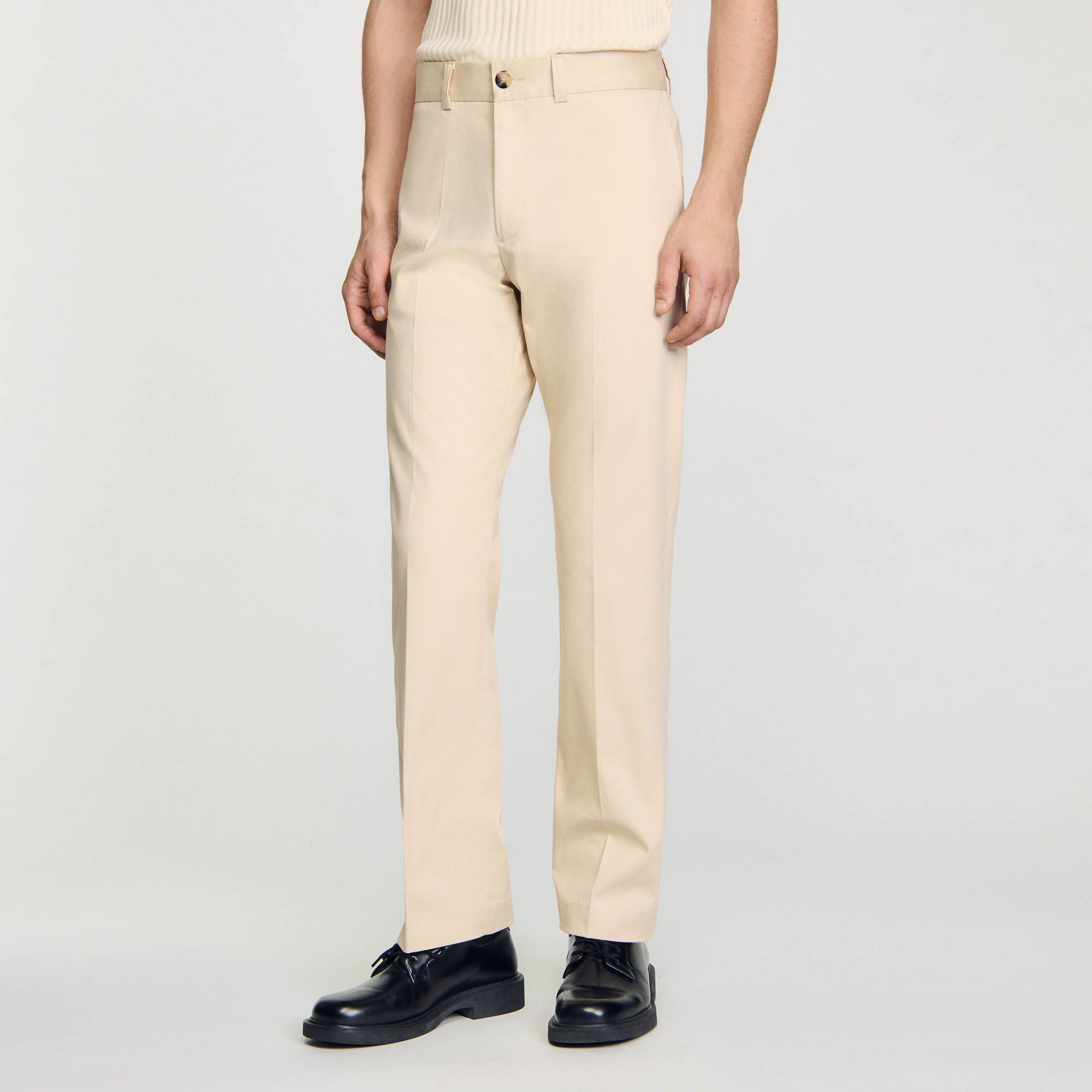 Sandro - Quần chinos ống suông