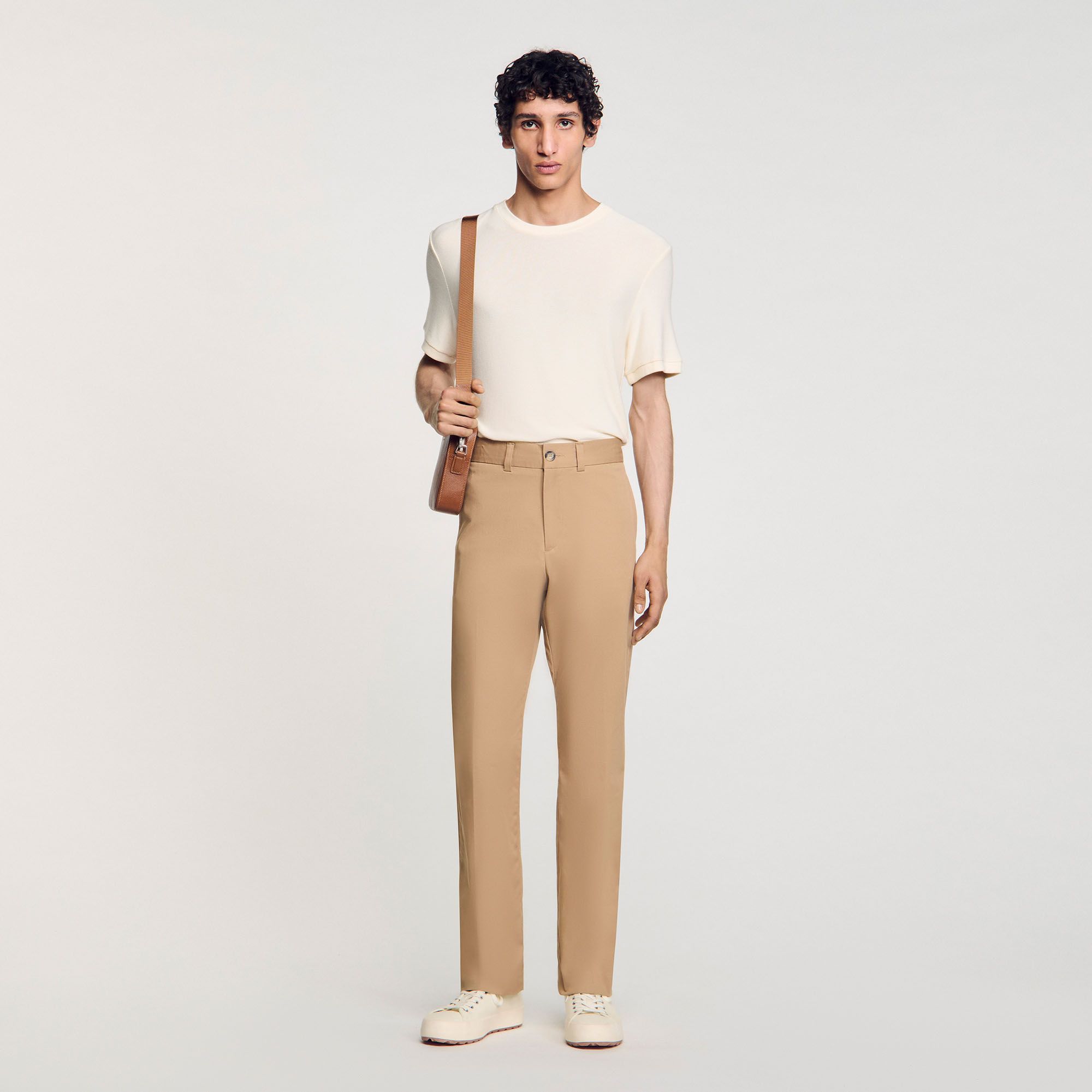 Sandro - Quần chinos ống suông