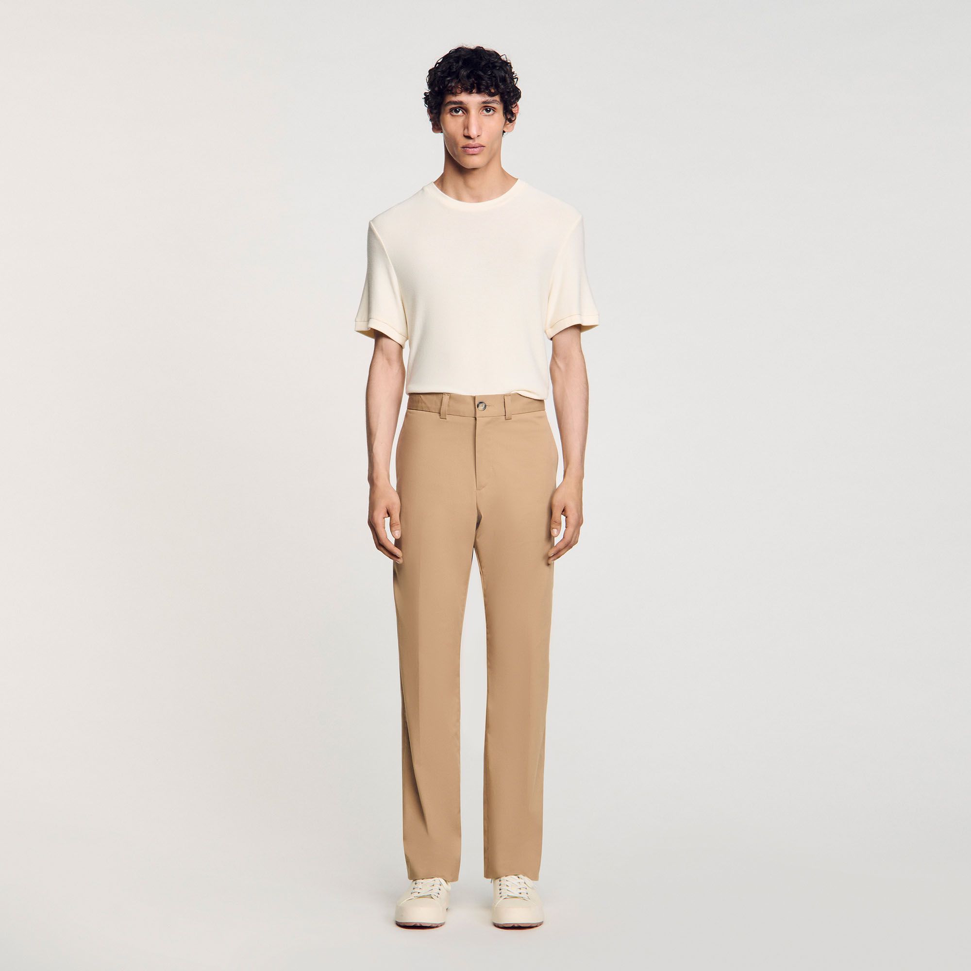 Sandro - Quần chinos ống suông