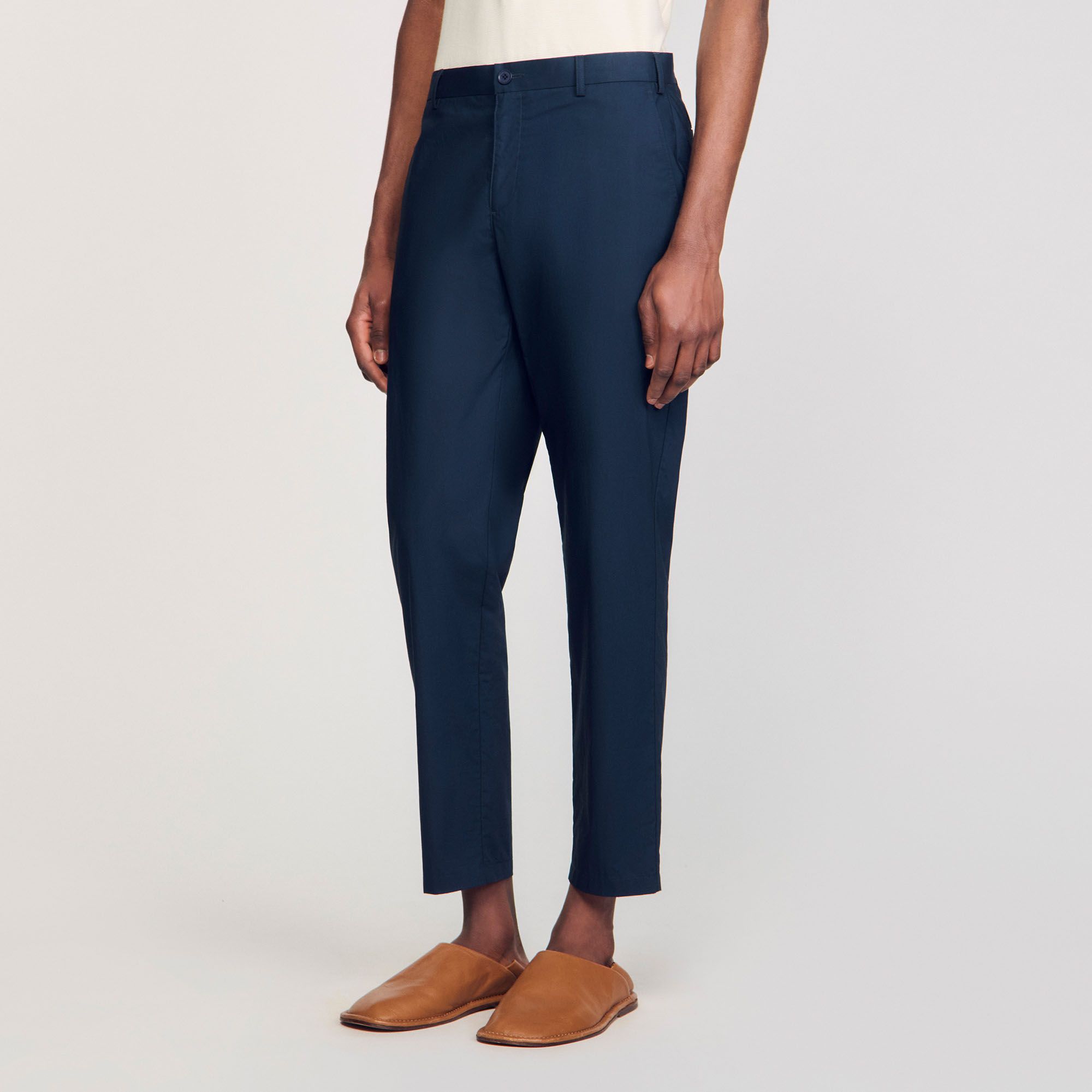 Sandro - Quần âu cotton