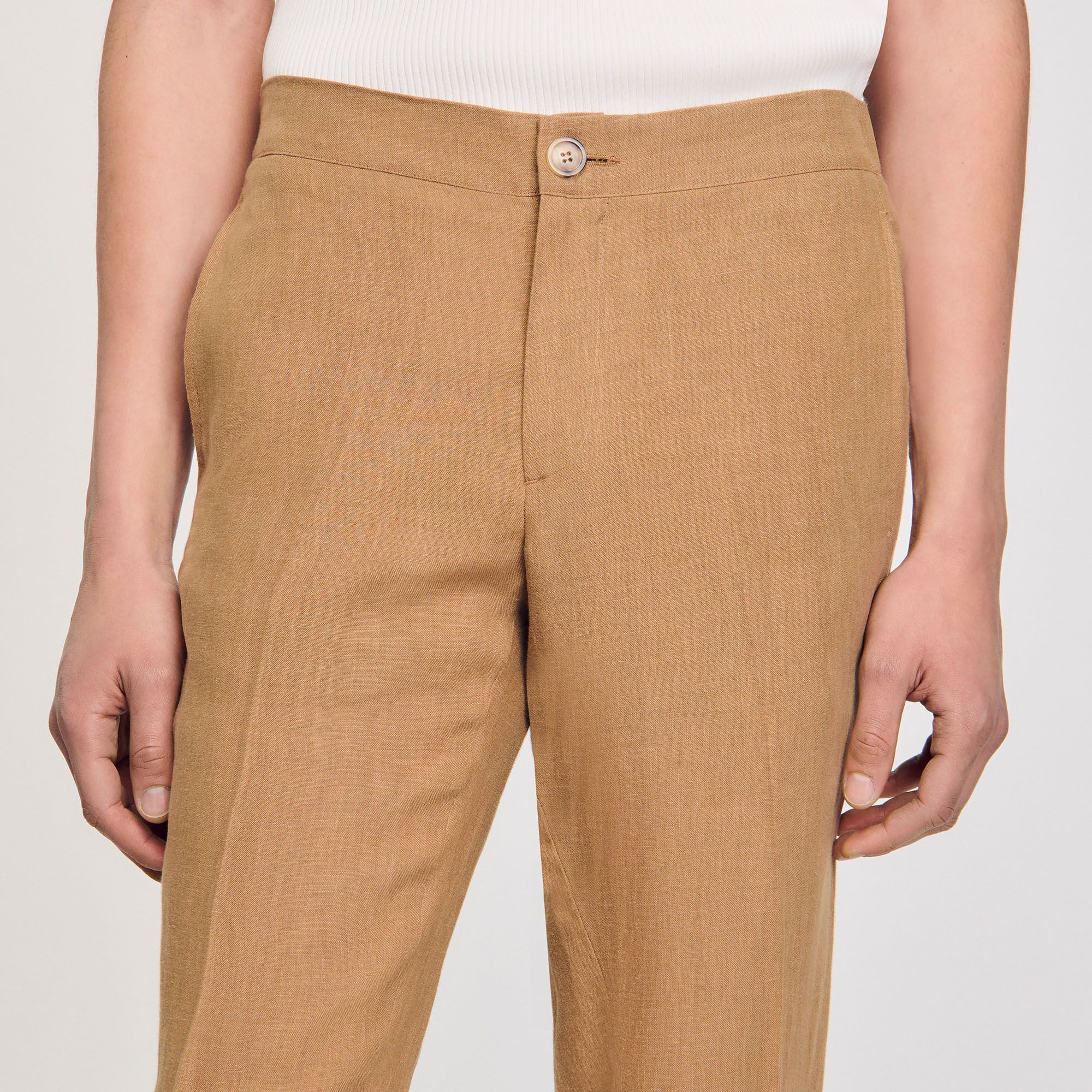 Sandro - Quần âu linen