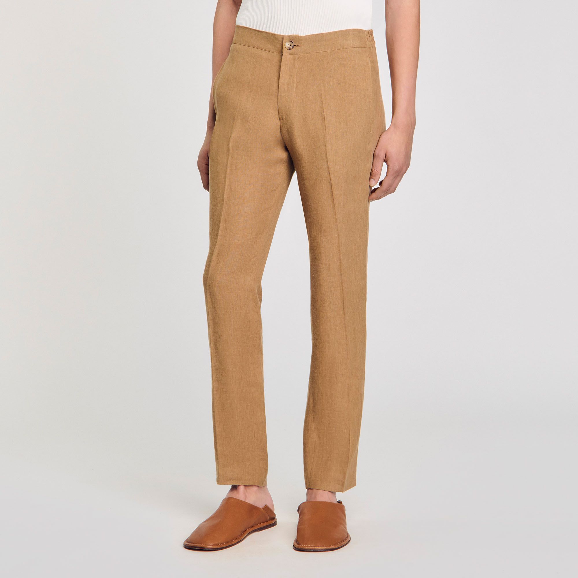 Sandro - Quần âu linen
