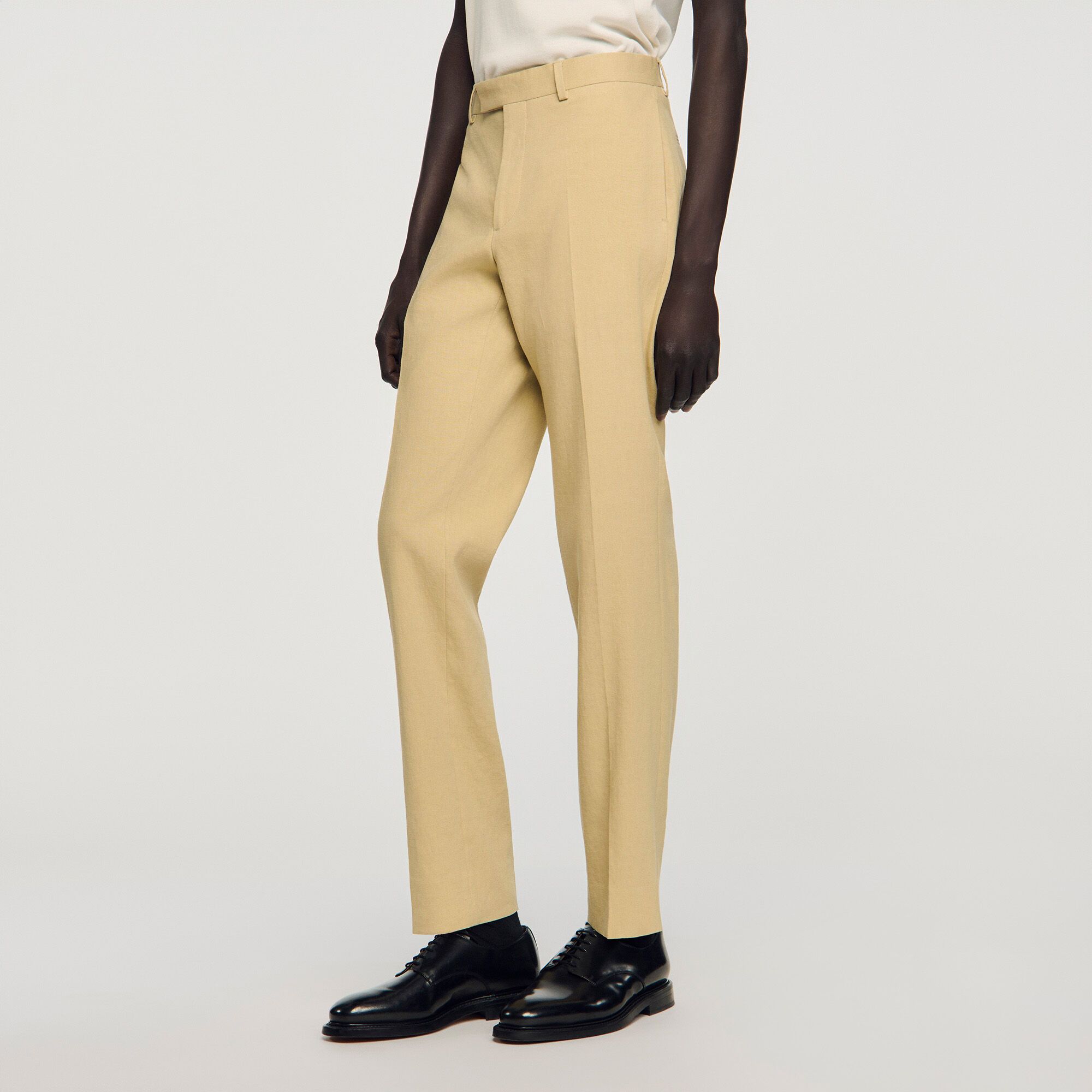 Sandro - Quần tây suit len
