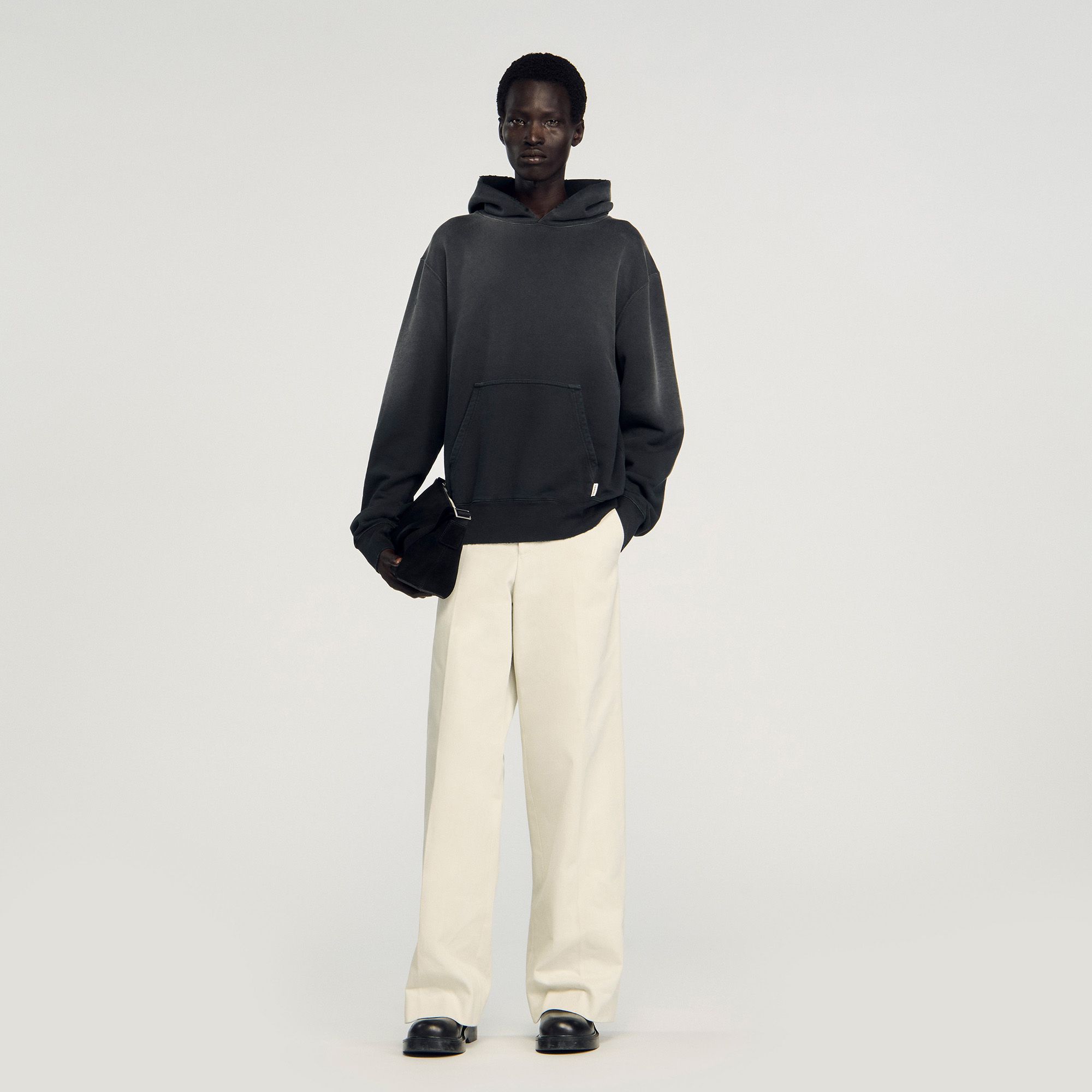 Sandro - Áo sweatshirt oversize