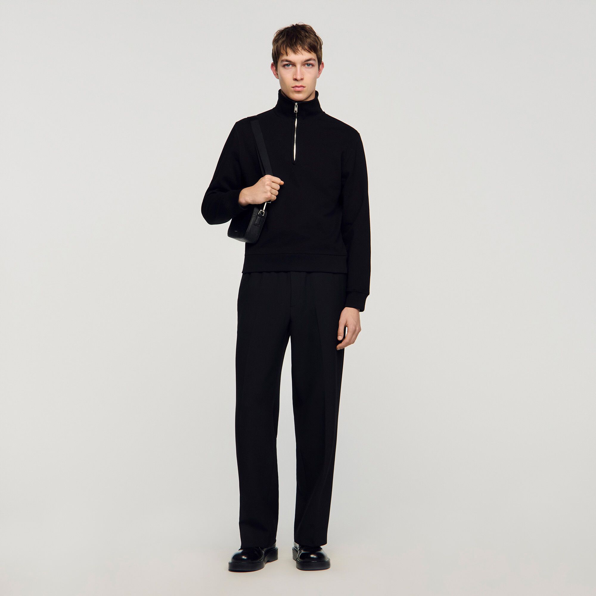 Sandro - Áo sweatshirt cotton