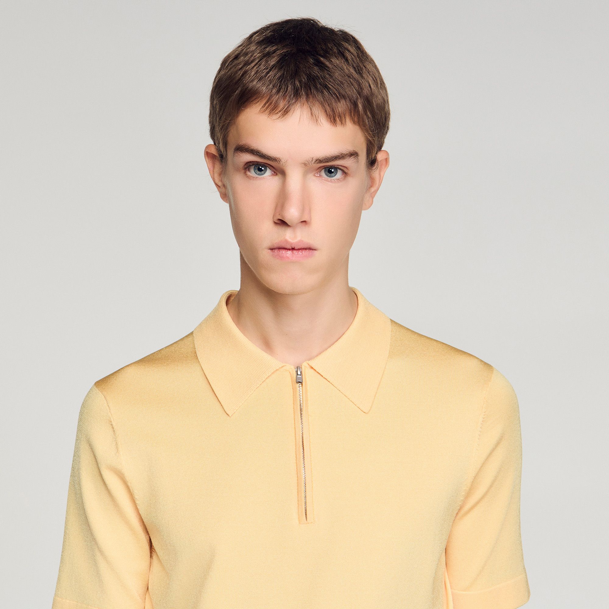 Sandro - Áo polo dệt kim