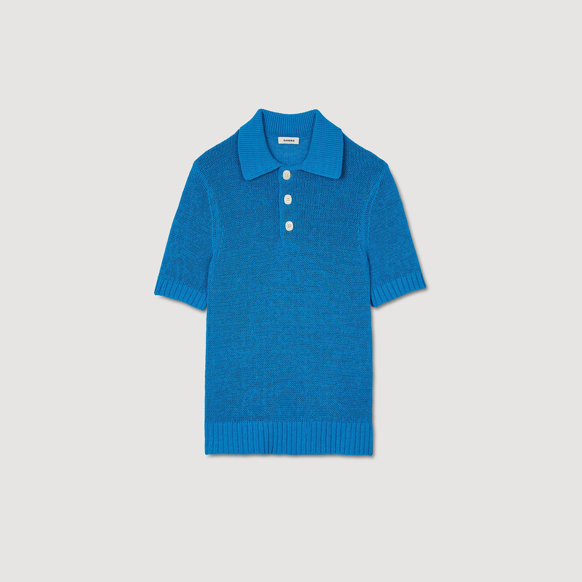 Sandro - Áo polo dệt kim