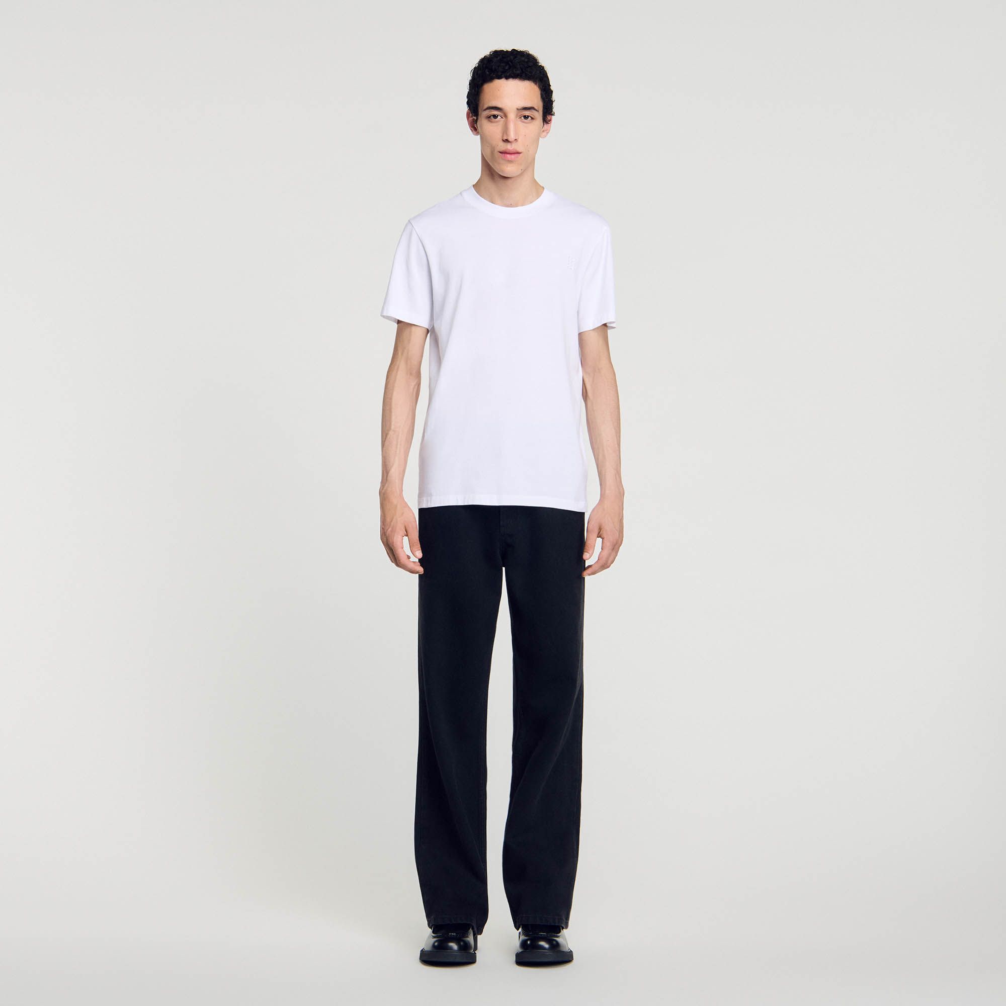 Sandro - Áo thun cotton