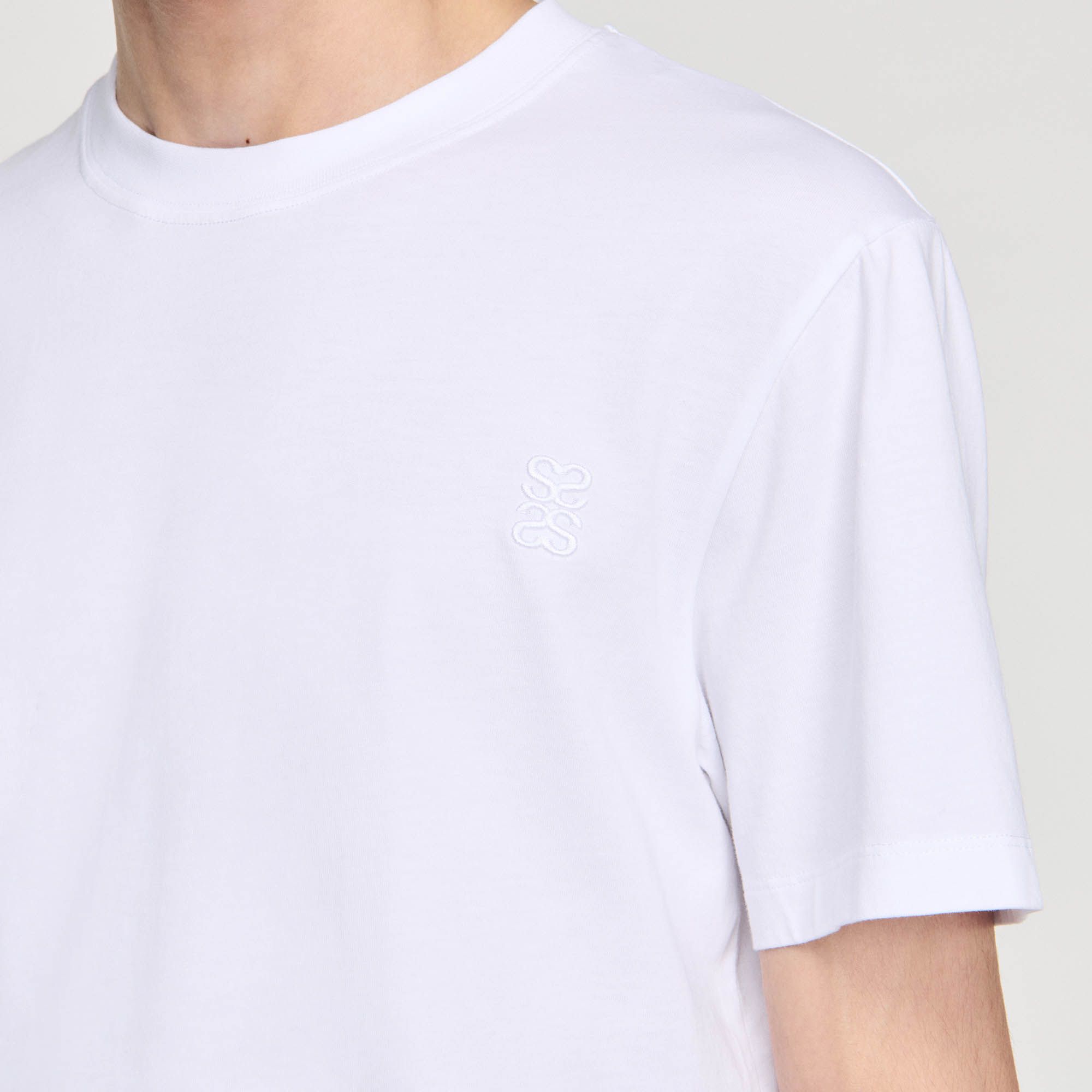 Sandro - Áo thun cotton