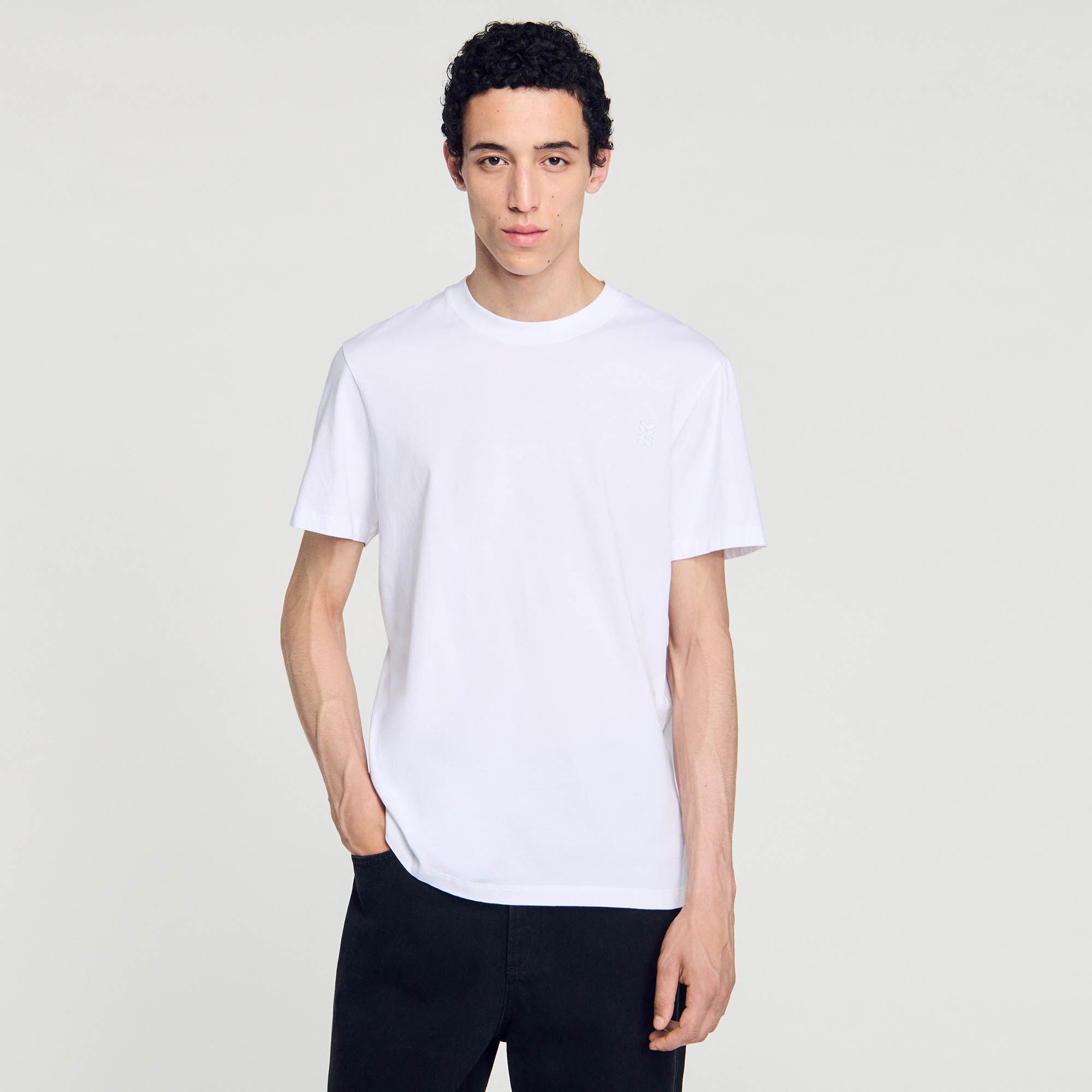 Sandro - Áo thun cotton