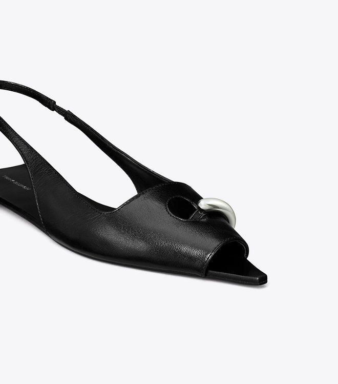 Tory Burch - Giày Pierced Slingback