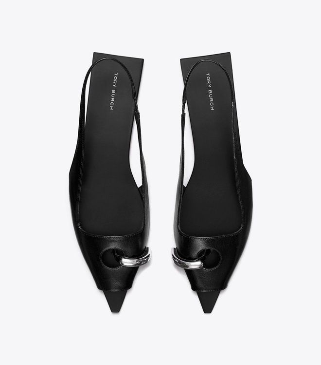 Tory Burch - Giày Pierced Slingback
