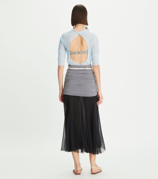 Tory Burch - Áo Open-Back Pullover