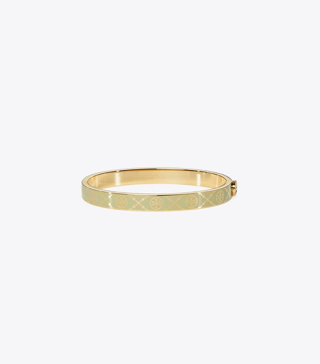 Tory Burch - Vòng tay Icon T Monogram Hinge