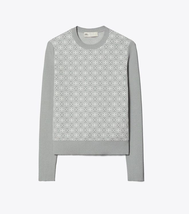 Áo T Monogram Tech Knit Sweater