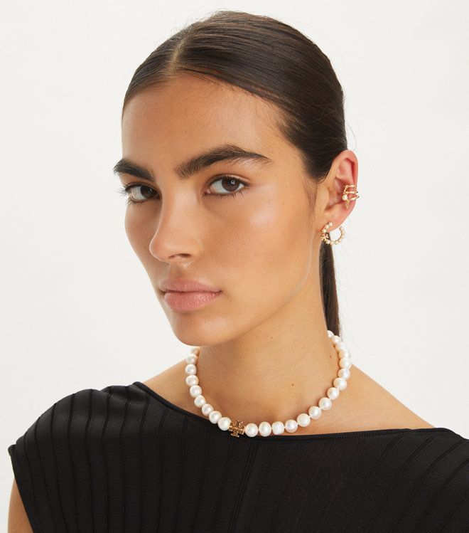 Tory Burch - Dây chuyền ngọc trai Moondance