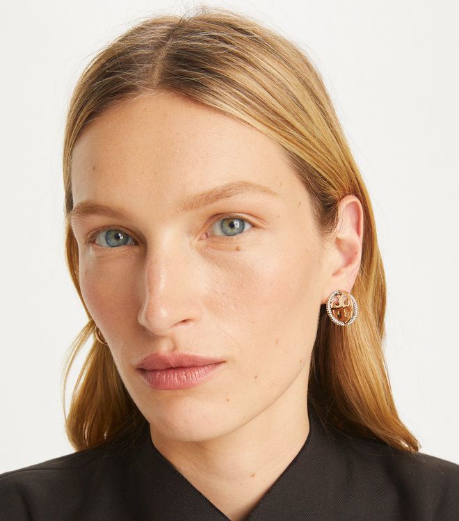 Tory Burch - Khuyên tai Miller Pave Multi Hoop