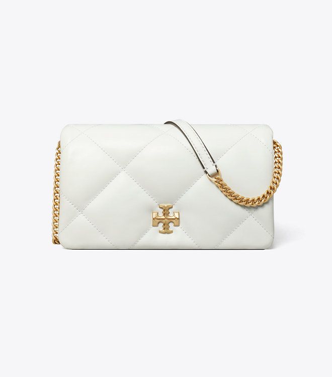 Tory Burch - Ví Kira Diamond Quilt kèm dây xích