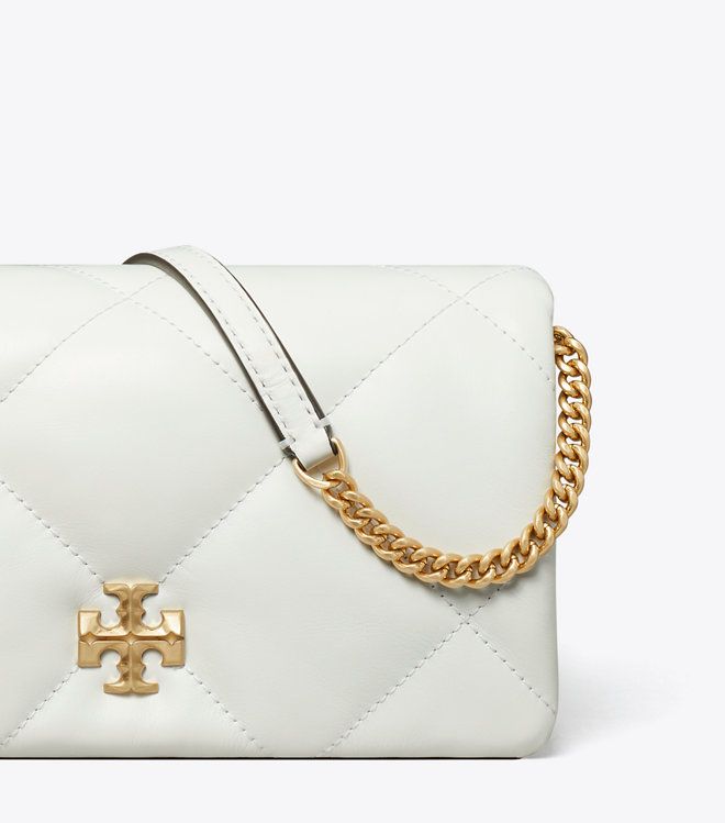 Tory Burch - Ví Kira Diamond Quilt kèm dây xích