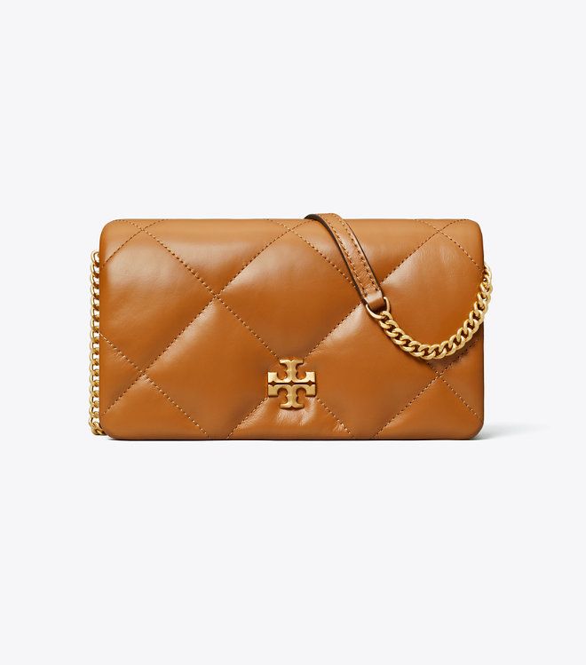 Tory Burch - Ví Kira Diamond Quilt kèm dây xích