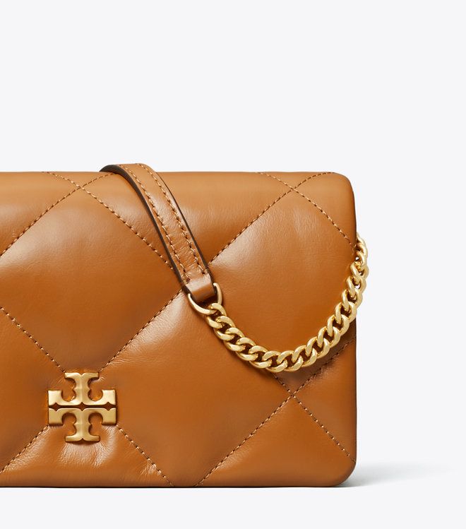 Tory Burch - Ví Kira Diamond Quilt kèm dây xích