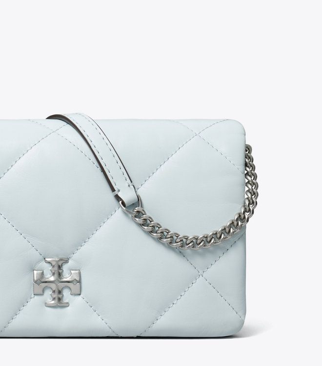Tory Burch - Ví Kira Diamond Quilt kèm dây xích