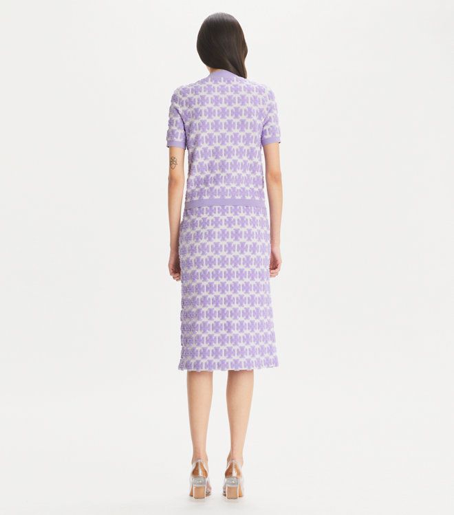 Tory Burch - Chân Váy Logo Bouclé Skirt