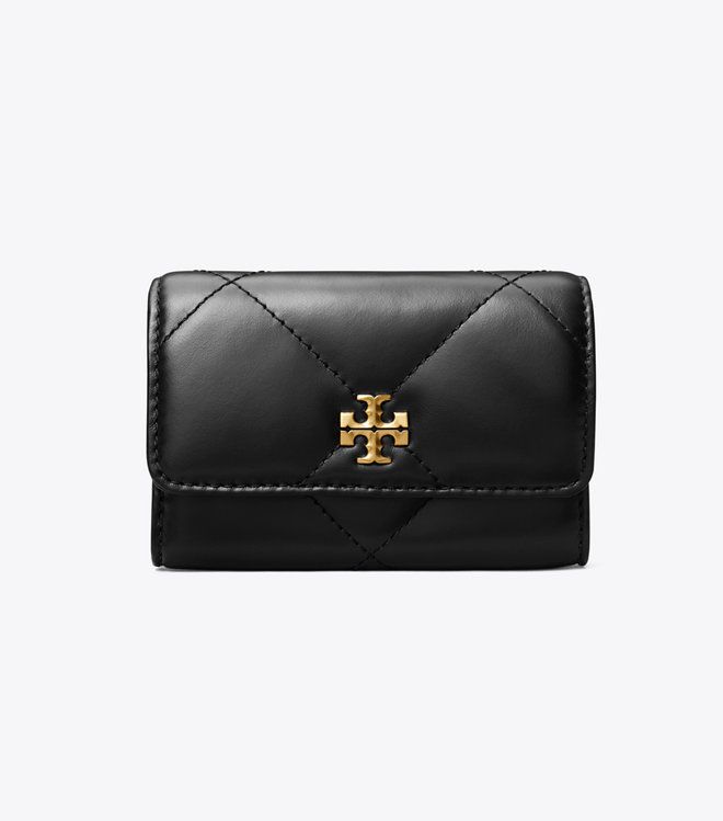 Tory Burch - Ví Kira Diamond Quilt Flap Card Case