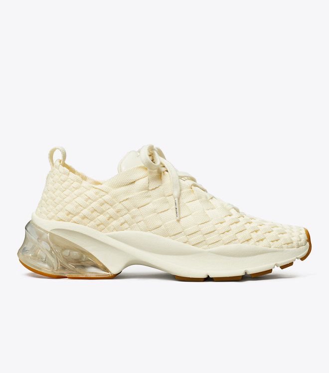 Tory Burch - Giày Good Luck Woven Trainer