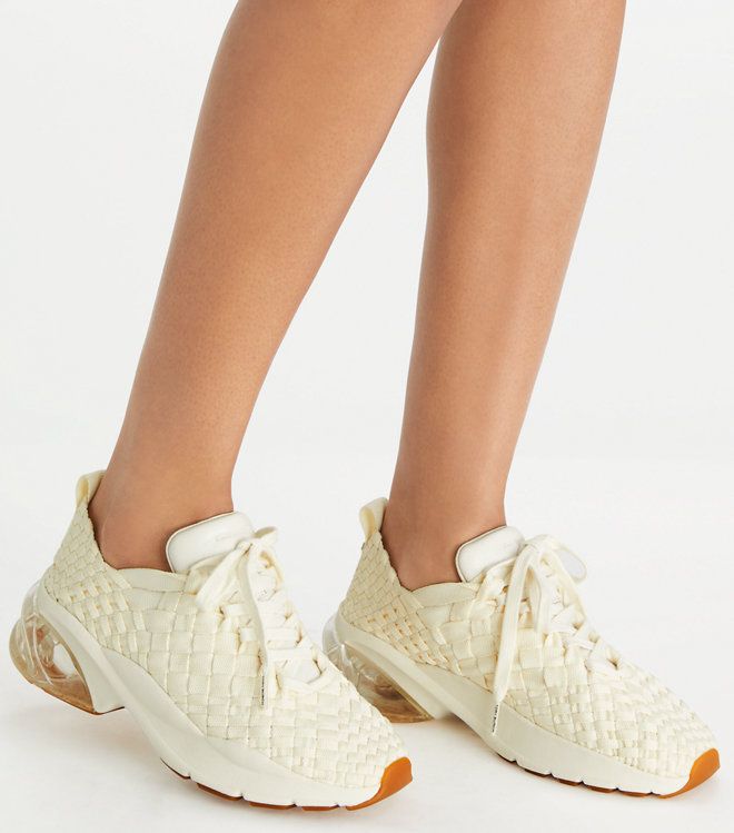 Tory Burch - Giày Good Luck Woven Trainer