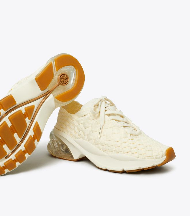Tory Burch - Giày Good Luck Woven Trainer